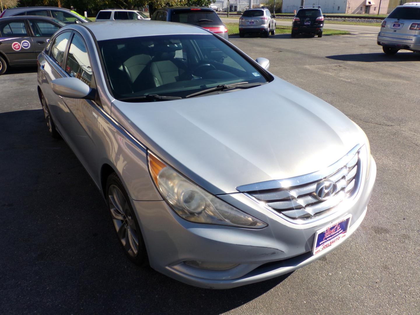 2012 Blue Hyundai Sonata Limited Auto (5NPEC4AC4CH) with an 2.4L L4 DOHC 16V engine, 6-Speed Automatic transmission, located at 5700 Curlew Drive, Norfolk, VA, 23502, (757) 455-6330, 36.841885, -76.209412 - Photo#3