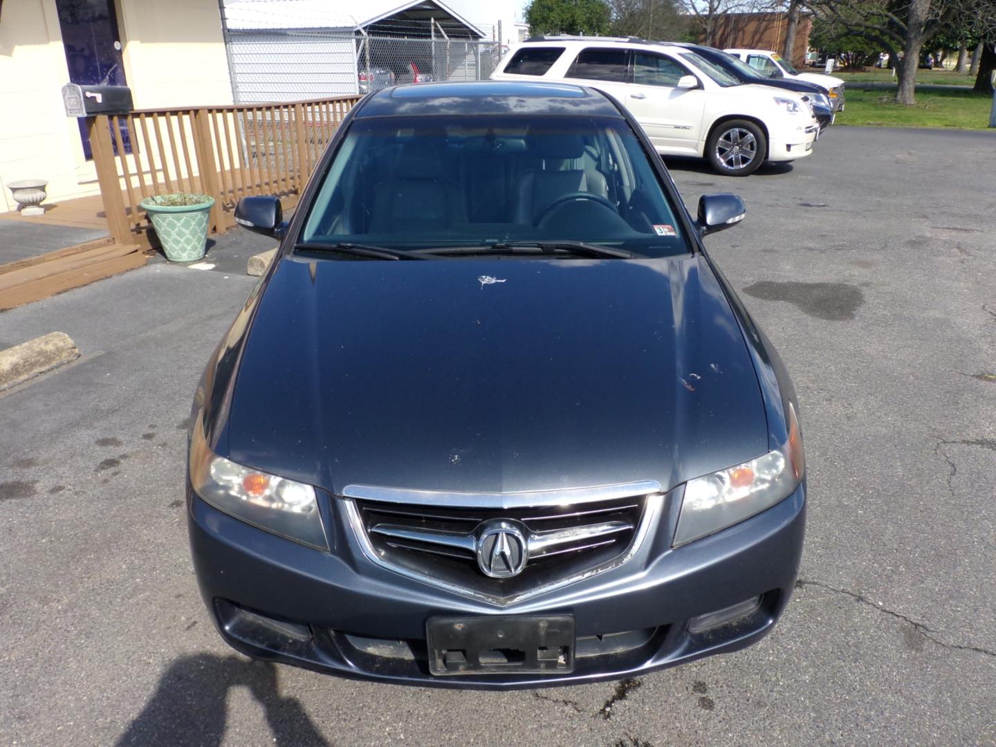 2004 Grey Acura TSX 5-speed AT with Navigation System (JH4CL96954C) with an 2.4L L4 DOHC 16V engine, 5-Speed Automatic Overdrive transmission, located at 5700 Curlew Drive, Norfolk, VA, 23502, (757) 455-6330, 36.841885, -76.209412 - Photo#4