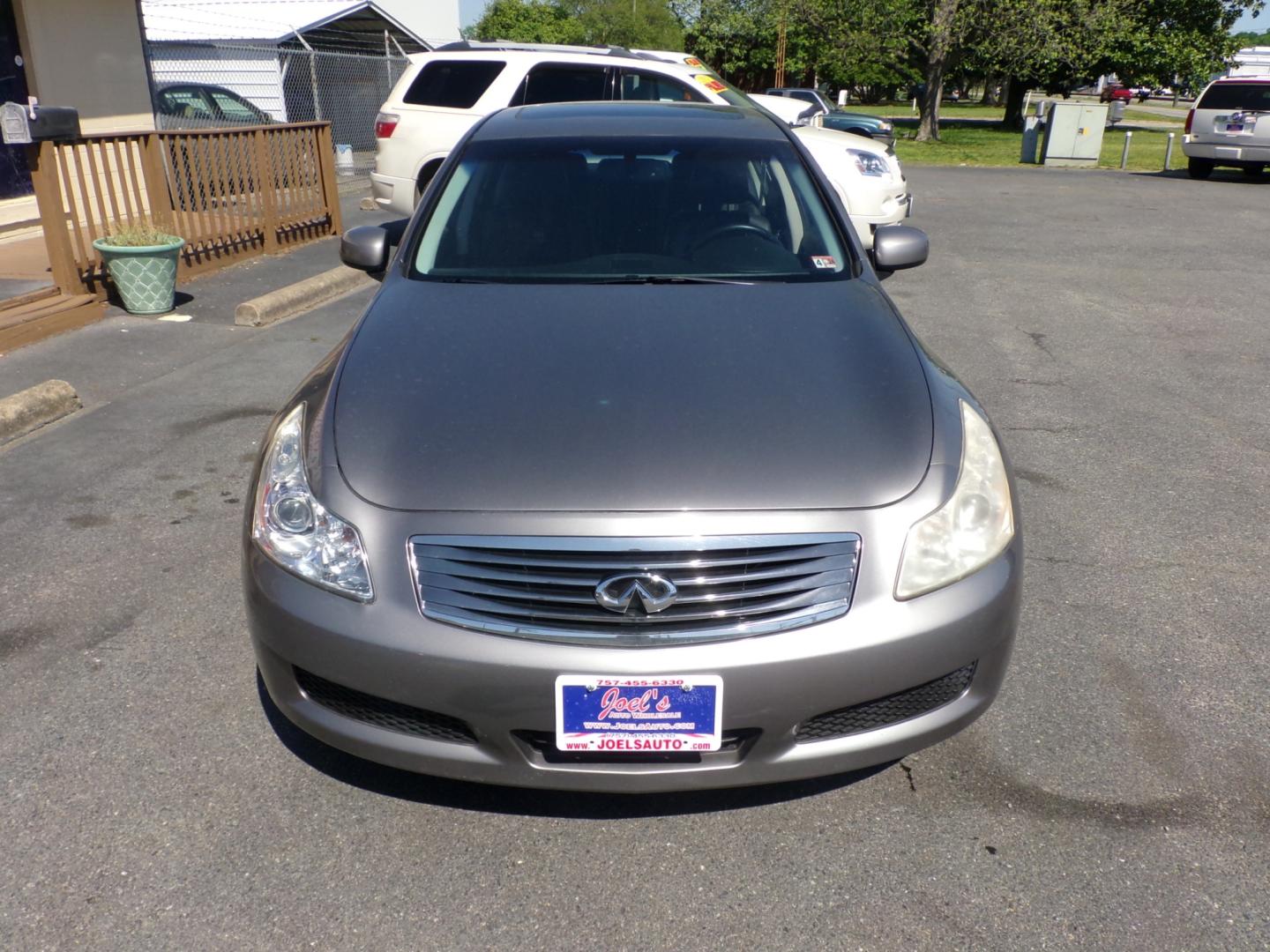 2008 Grey Infiniti G35 x AWD (JNKBV61F08M) with an 3.5L V6 DOHC 24V engine, 5-Speed Automatic Overdrive transmission, located at 5700 Curlew Drive, Norfolk, VA, 23502, (757) 455-6330, 36.841885, -76.209412 - Photo#3