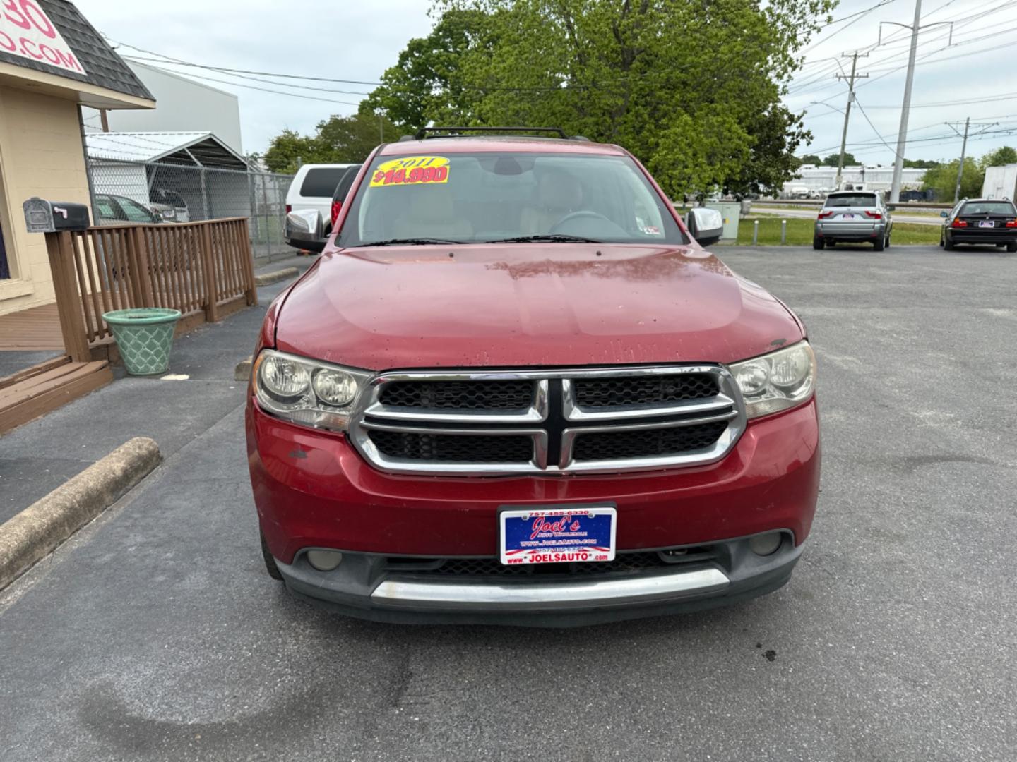 2011 Red Dodge Durango Citadel 2WD (1D4RD5GG4BC) with an 3.6L V6 DOHC 24V engine, located at 5700 Curlew Drive, Norfolk, VA, 23502, (757) 455-6330, 36.841885, -76.209412 - Photo#6