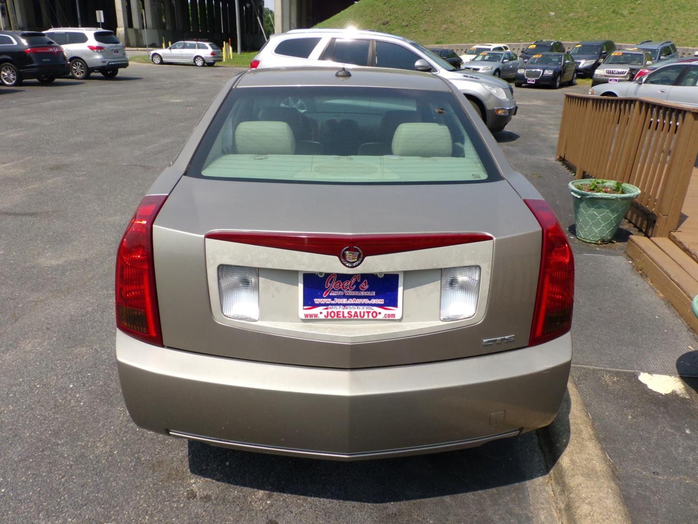 2004 Gold Cadillac CTS Base (1G6DM577040) with an 3.6L V6 DOHC 24V engine, located at 5700 Curlew Drive, Norfolk, VA, 23502, (757) 455-6330, 36.841885, -76.209412 - Photo#12