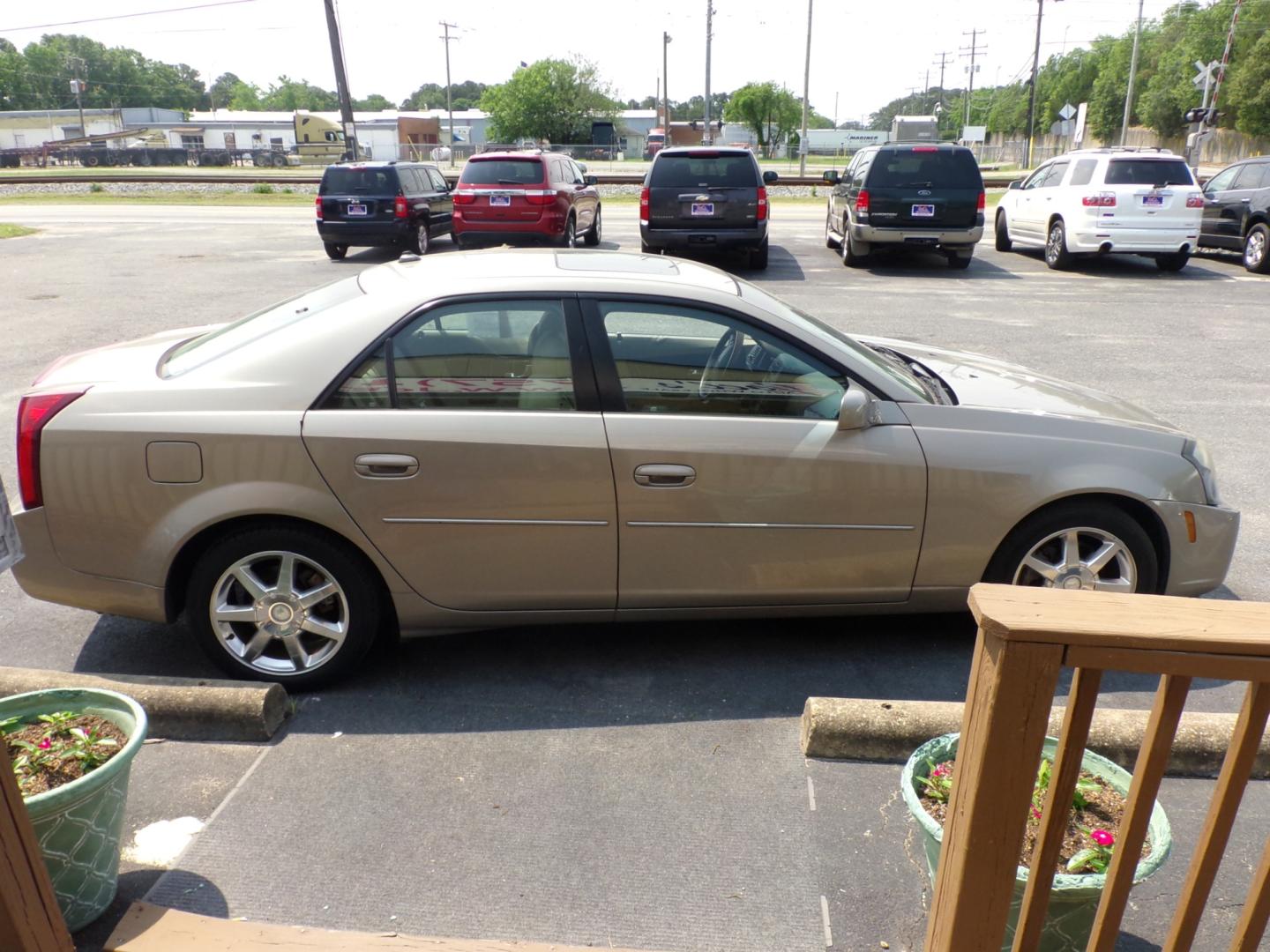 2004 Gold Cadillac CTS Base (1G6DM577040) with an 3.6L V6 DOHC 24V engine, located at 5700 Curlew Drive, Norfolk, VA, 23502, (757) 455-6330, 36.841885, -76.209412 - Photo#14