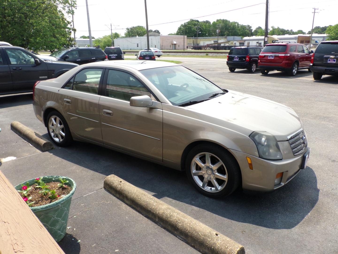 2004 Gold Cadillac CTS Base (1G6DM577040) with an 3.6L V6 DOHC 24V engine, located at 5700 Curlew Drive, Norfolk, VA, 23502, (757) 455-6330, 36.841885, -76.209412 - Photo#15