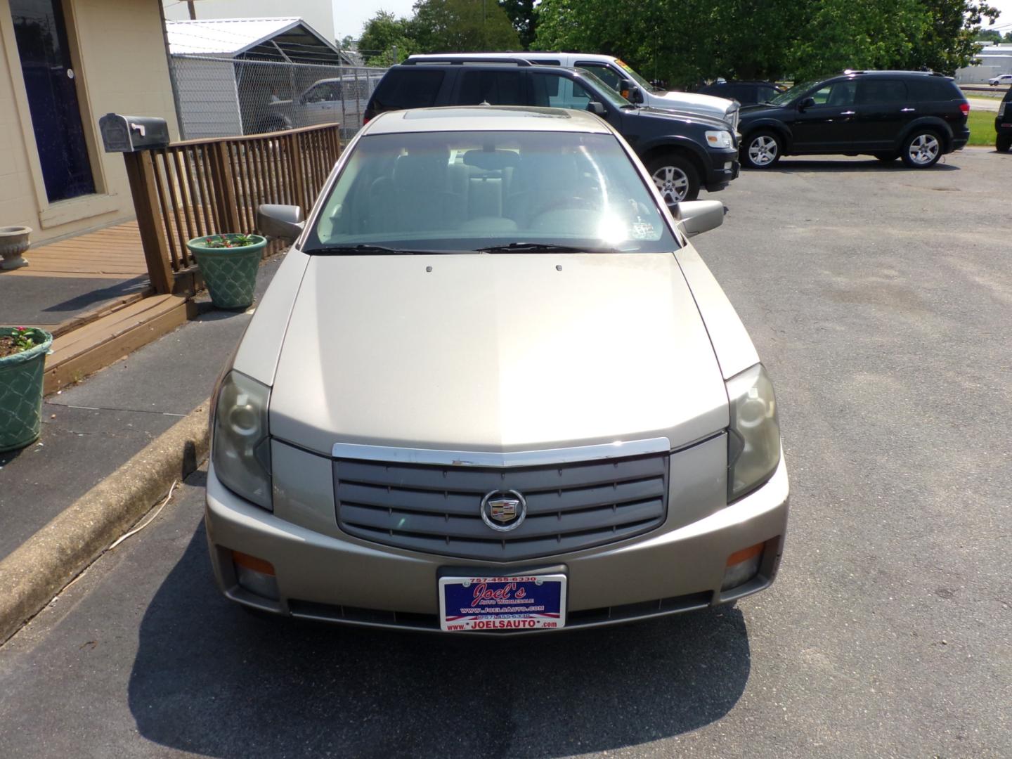 2004 Gold Cadillac CTS Base (1G6DM577040) with an 3.6L V6 DOHC 24V engine, located at 5700 Curlew Drive, Norfolk, VA, 23502, (757) 455-6330, 36.841885, -76.209412 - Photo#3