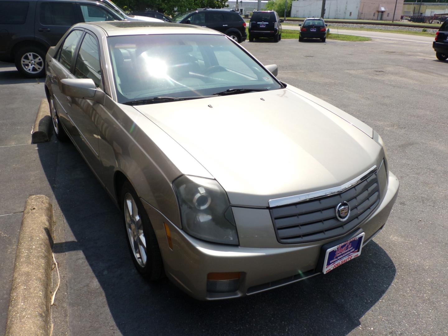 2004 Gold Cadillac CTS Base (1G6DM577040) with an 3.6L V6 DOHC 24V engine, located at 5700 Curlew Drive, Norfolk, VA, 23502, (757) 455-6330, 36.841885, -76.209412 - Photo#4