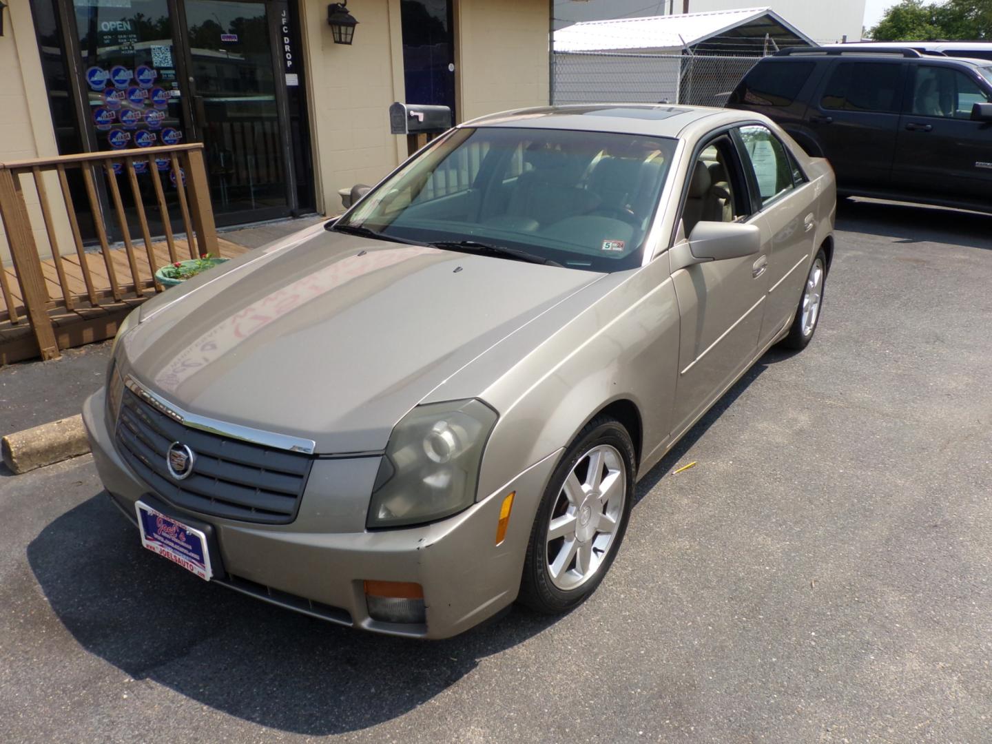 2004 Gold Cadillac CTS Base (1G6DM577040) with an 3.6L V6 DOHC 24V engine, located at 5700 Curlew Drive, Norfolk, VA, 23502, (757) 455-6330, 36.841885, -76.209412 - Photo#5