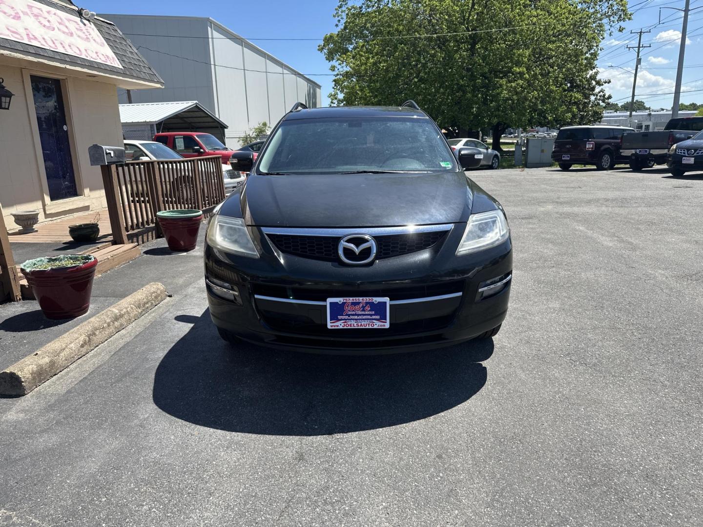 2007 Black Mazda CX-9 Grand Touring AWD (JM3TB38CX70) with an 3.5L V6 DOHC 24V engine, 6-Speed Automatic Overdrive transmission, located at 5700 Curlew Drive, Norfolk, VA, 23502, (757) 455-6330, 36.841885, -76.209412 - Photo#4