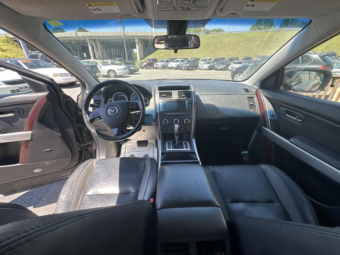 2007 Black Mazda CX-9 Grand Touring AWD (JM3TB38CX70) with an 3.5L V6 DOHC 24V engine, 6-Speed Automatic Overdrive transmission, located at 5700 Curlew Drive, Norfolk, VA, 23502, (757) 455-6330, 36.841885, -76.209412 - Photo#6