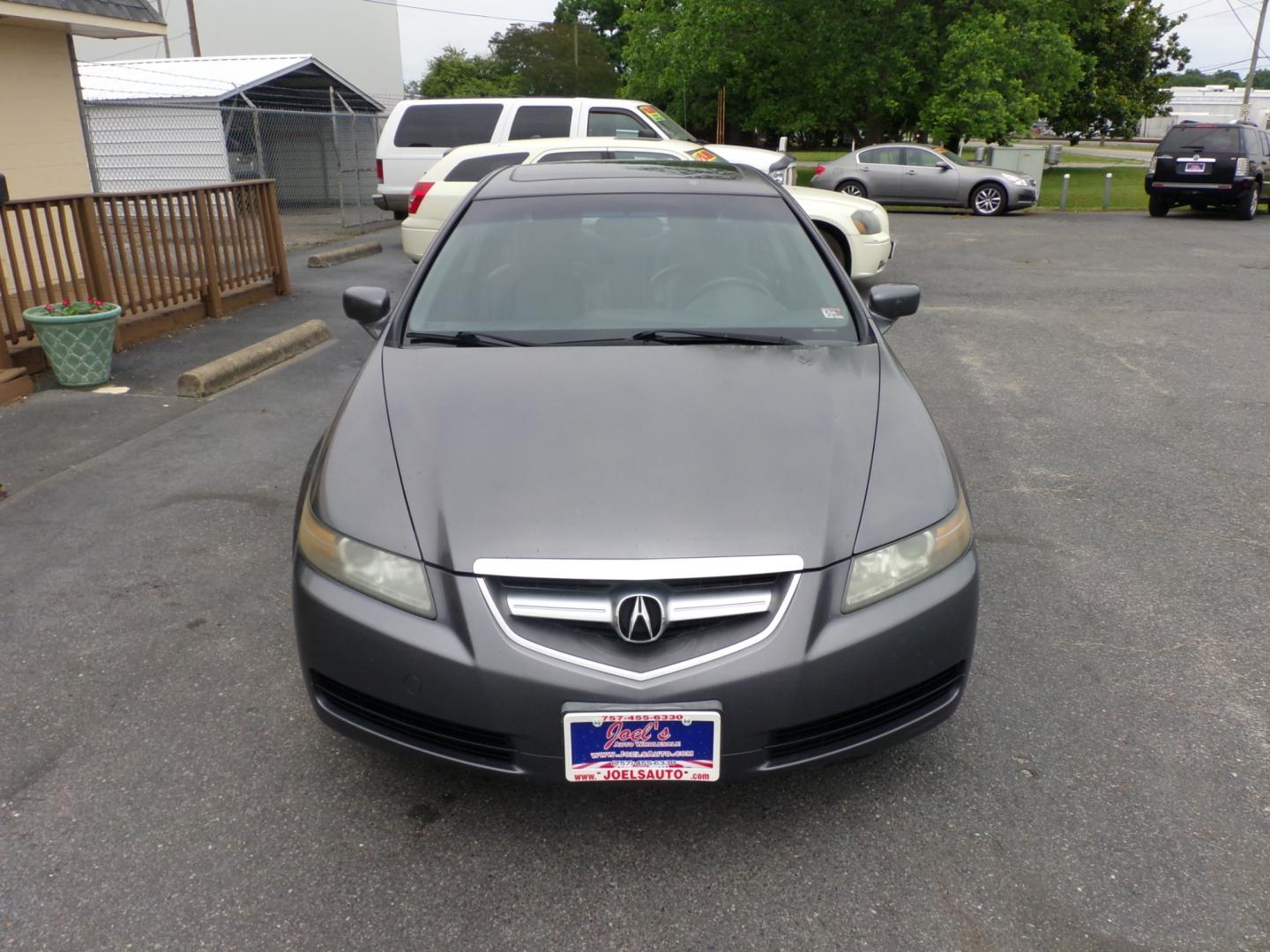 2005 Grey Acura TL 5-Speed AT (19UUA66255A) with an 3.2L V6 SOHC 24V engine, 5-Speed Automatic Overdrive transmission, located at 5700 Curlew Drive, Norfolk, VA, 23502, (757) 455-6330, 36.841885, -76.209412 - Photo#2