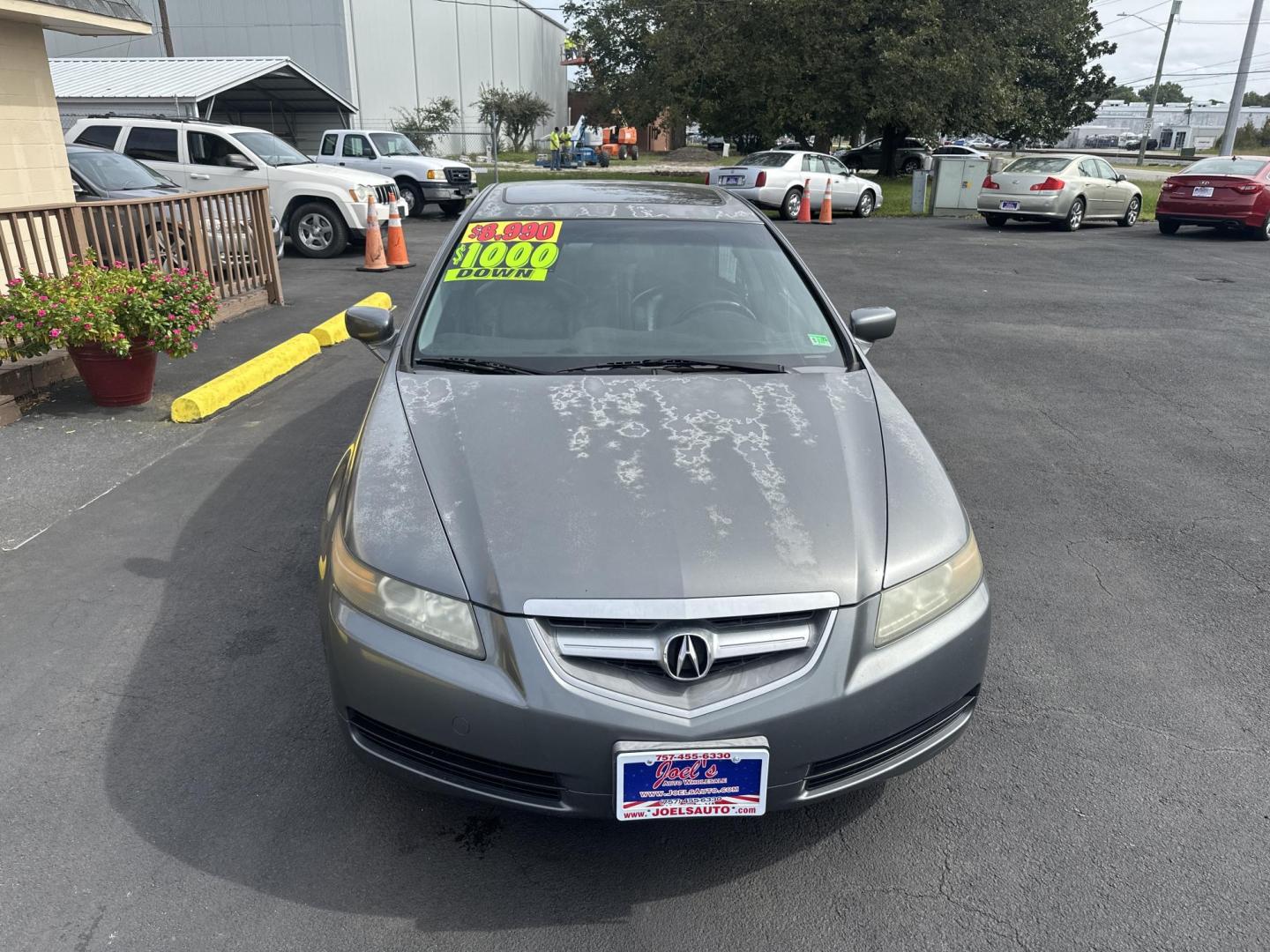 2005 Grey Acura TL 5-Speed AT (19UUA66255A) with an 3.2L V6 SOHC 24V engine, 5-Speed Automatic Overdrive transmission, located at 5700 Curlew Drive, Norfolk, VA, 23502, (757) 455-6330, 36.841885, -76.209412 - Photo#4