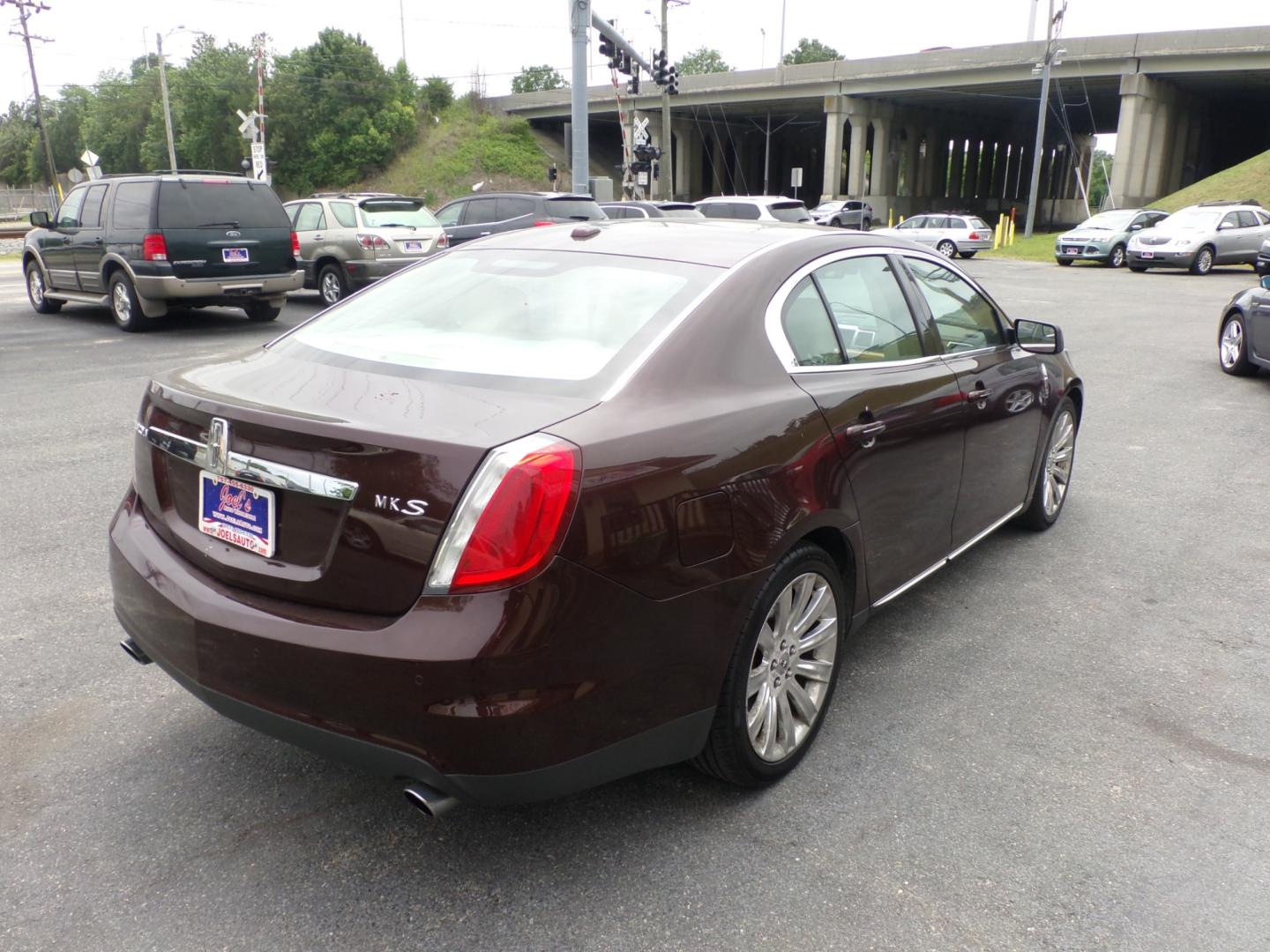 2010 Burgundy Lincoln MKS 3.5L with EcoBoost AWD (1LNHL9FTXAG) with an 3.5L V6 DOHC 24V engine, 6-Speed Automatic transmission, located at 5700 Curlew Drive, Norfolk, VA, 23502, (757) 455-6330, 36.841885, -76.209412 - Photo#12