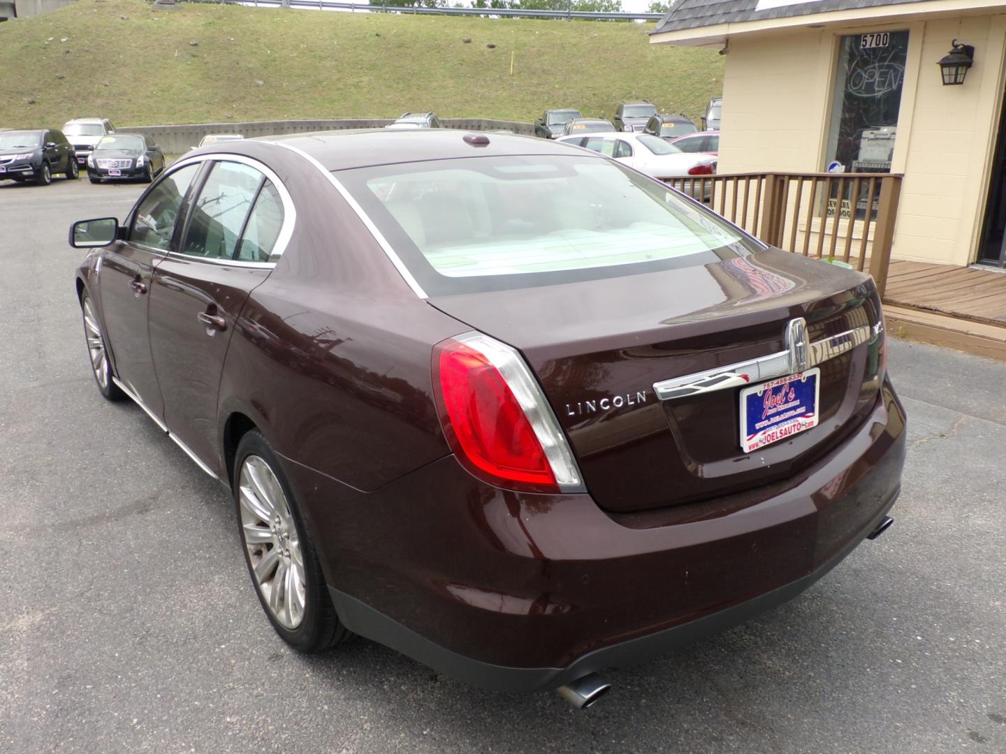 2010 Burgundy Lincoln MKS 3.5L with EcoBoost AWD (1LNHL9FTXAG) with an 3.5L V6 DOHC 24V engine, 6-Speed Automatic transmission, located at 5700 Curlew Drive, Norfolk, VA, 23502, (757) 455-6330, 36.841885, -76.209412 - Photo#8