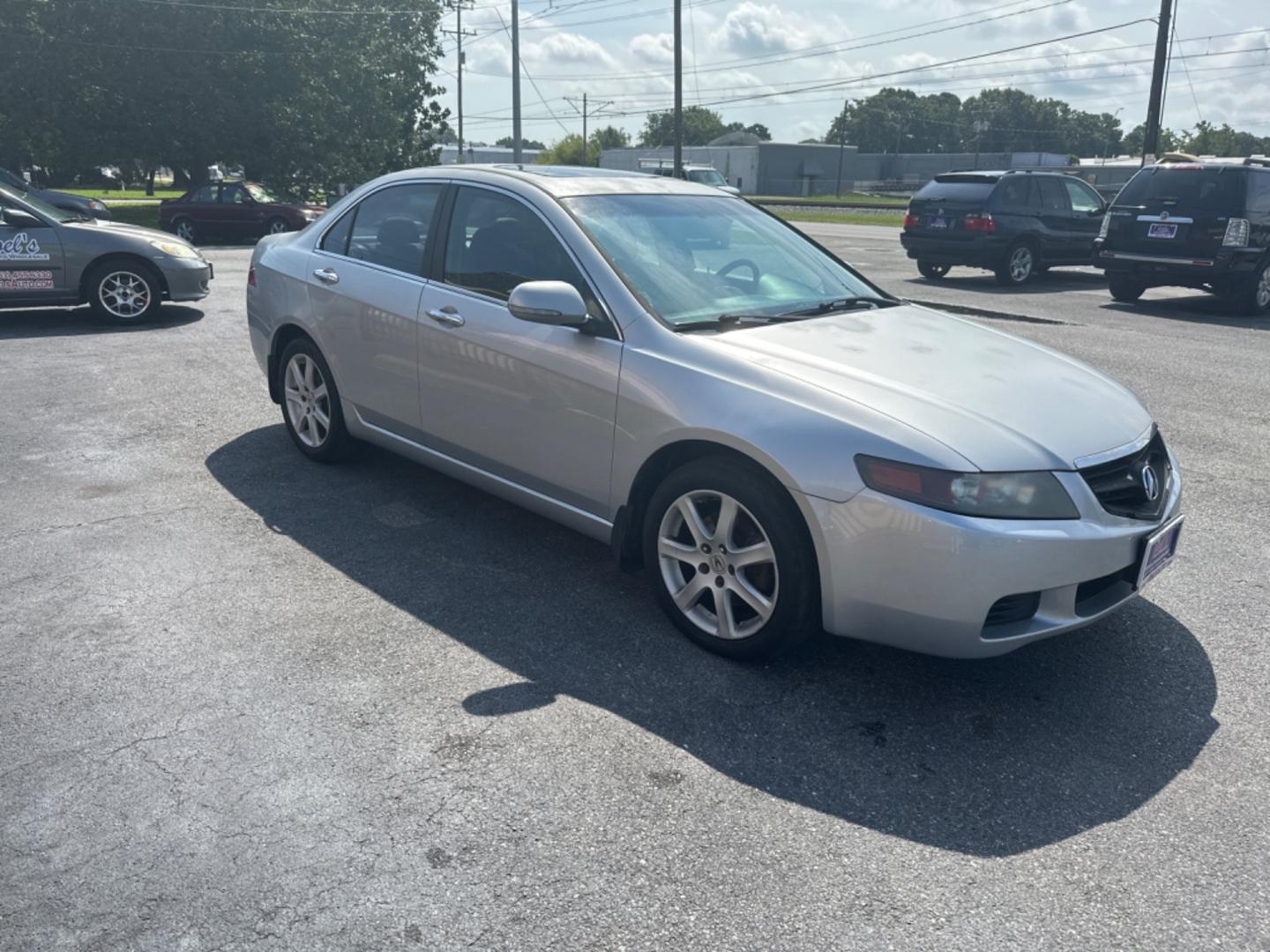 2004 Silver Acura TSX 6-speed MT with Navigation System (JH4CL95954C) with an 2.4L L4 DOHC 16V engine, 6-Speed Manual Overdrive transmission, located at 5700 Curlew Drive, Norfolk, VA, 23502, (757) 455-6330, 36.841885, -76.209412 - Photo#6