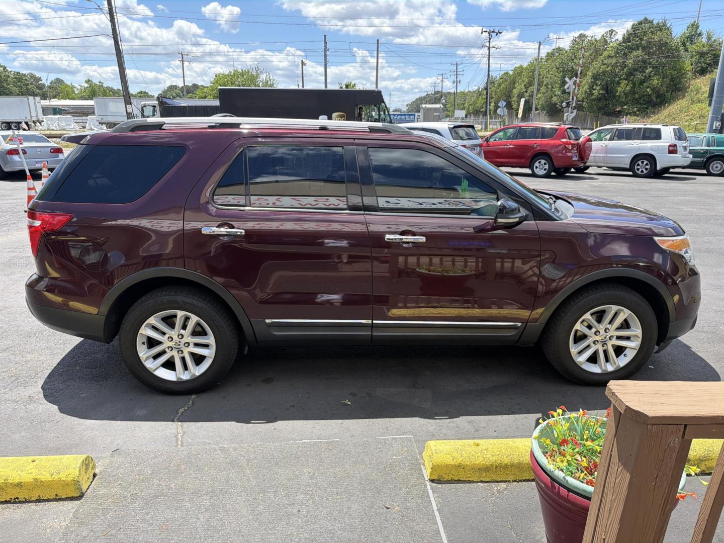 2011 Burgundy Ford Explorer (1FMHK8D8XBG) , located at 5700 Curlew Drive, Norfolk, VA, 23502, (757) 455-6330, 36.841885, -76.209412 - Photo#3