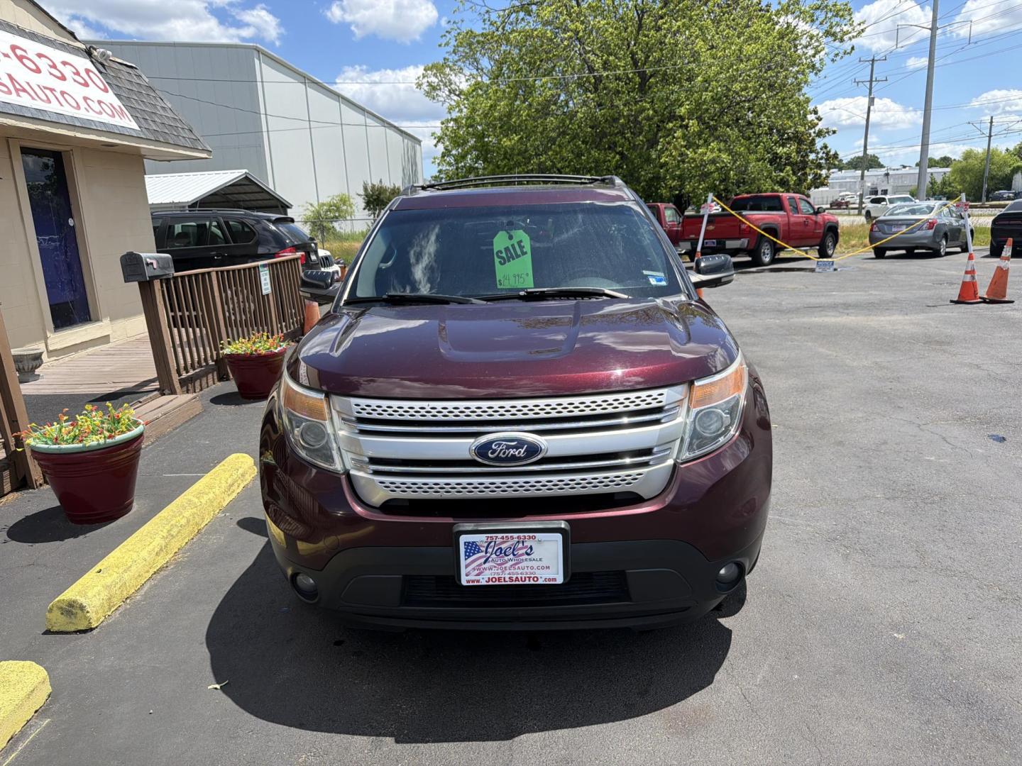 2011 Burgundy Ford Explorer (1FMHK8D8XBG) , located at 5700 Curlew Drive, Norfolk, VA, 23502, (757) 455-6330, 36.841885, -76.209412 - Photo#4