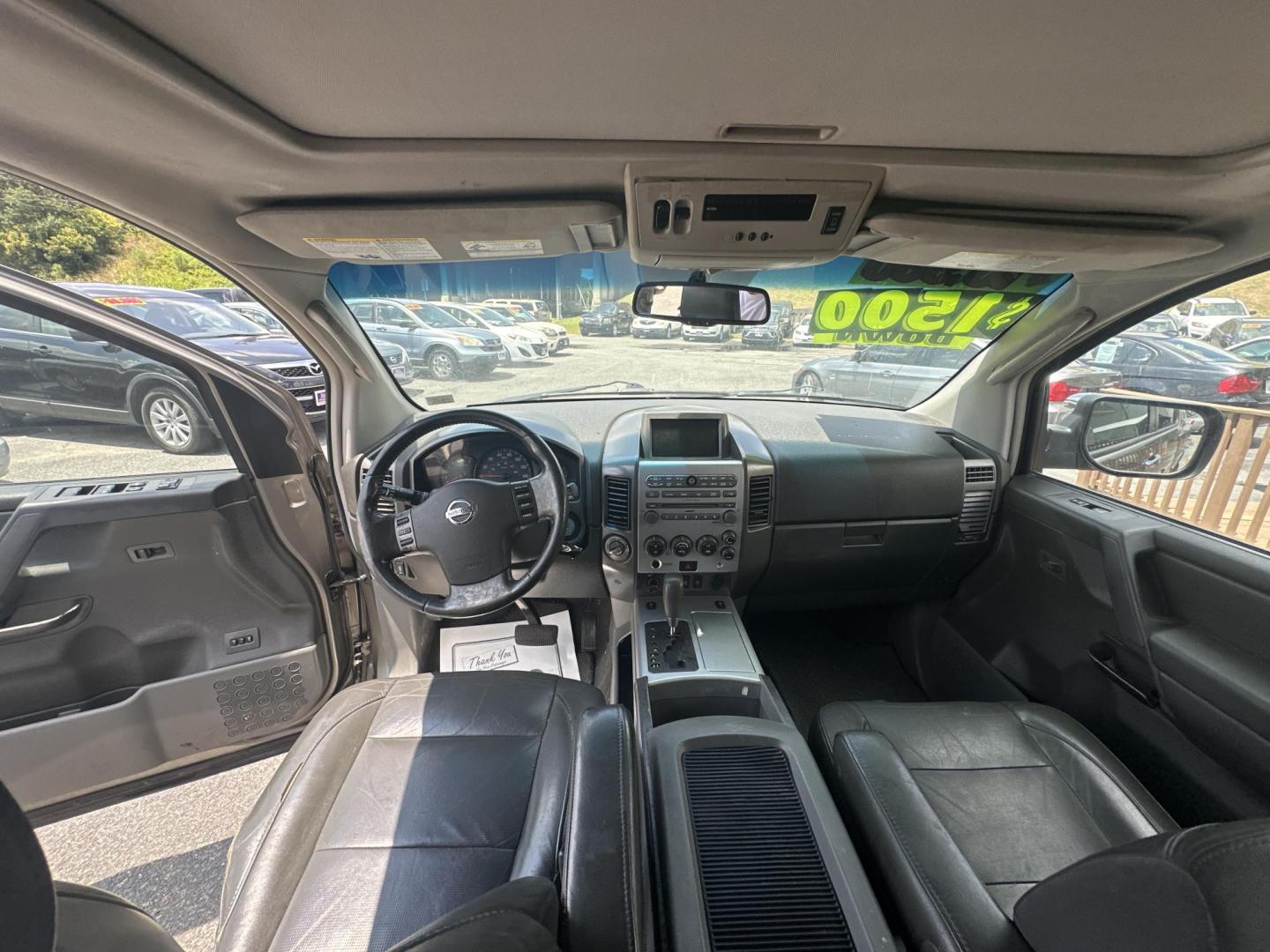 2007 Gray Nissan Armada LE 4WD (5N1BA08CX7N) with an 5.6L V8 DOHC 32V FFV engine, 5-Speed Automatic Overdrive transmission, located at 5700 Curlew Drive, Norfolk, VA, 23502, (757) 455-6330, 36.841885, -76.209412 - Photo#7