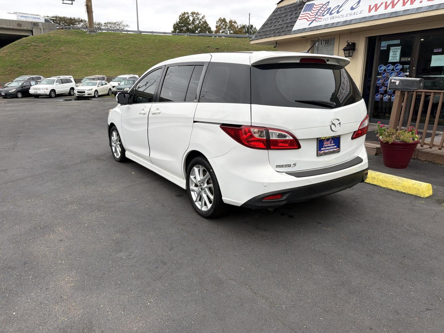 2013 white Mazda MAZDA5 (JM1CW2DLXD0) , located at 5700 Curlew Drive, Norfolk, VA, 23502, (757) 455-6330, 36.841885, -76.209412- Photo#1