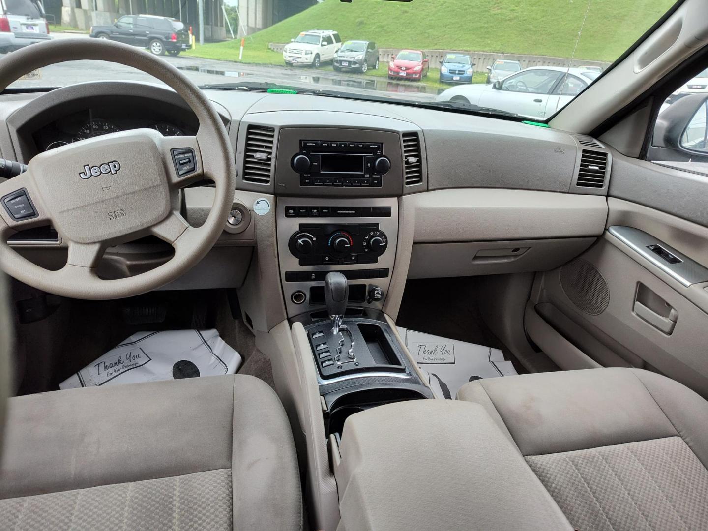 2005 Gold Jeep Grand Cherokee Laredo 4WD (1J4GR48K05C) with an 3.7L V6 SOHC 12V engine, 5-Speed Automatic Overdrive transmission, located at 5700 Curlew Drive, Norfolk, VA, 23502, (757) 455-6330, 36.841885, -76.209412 - Photo#8