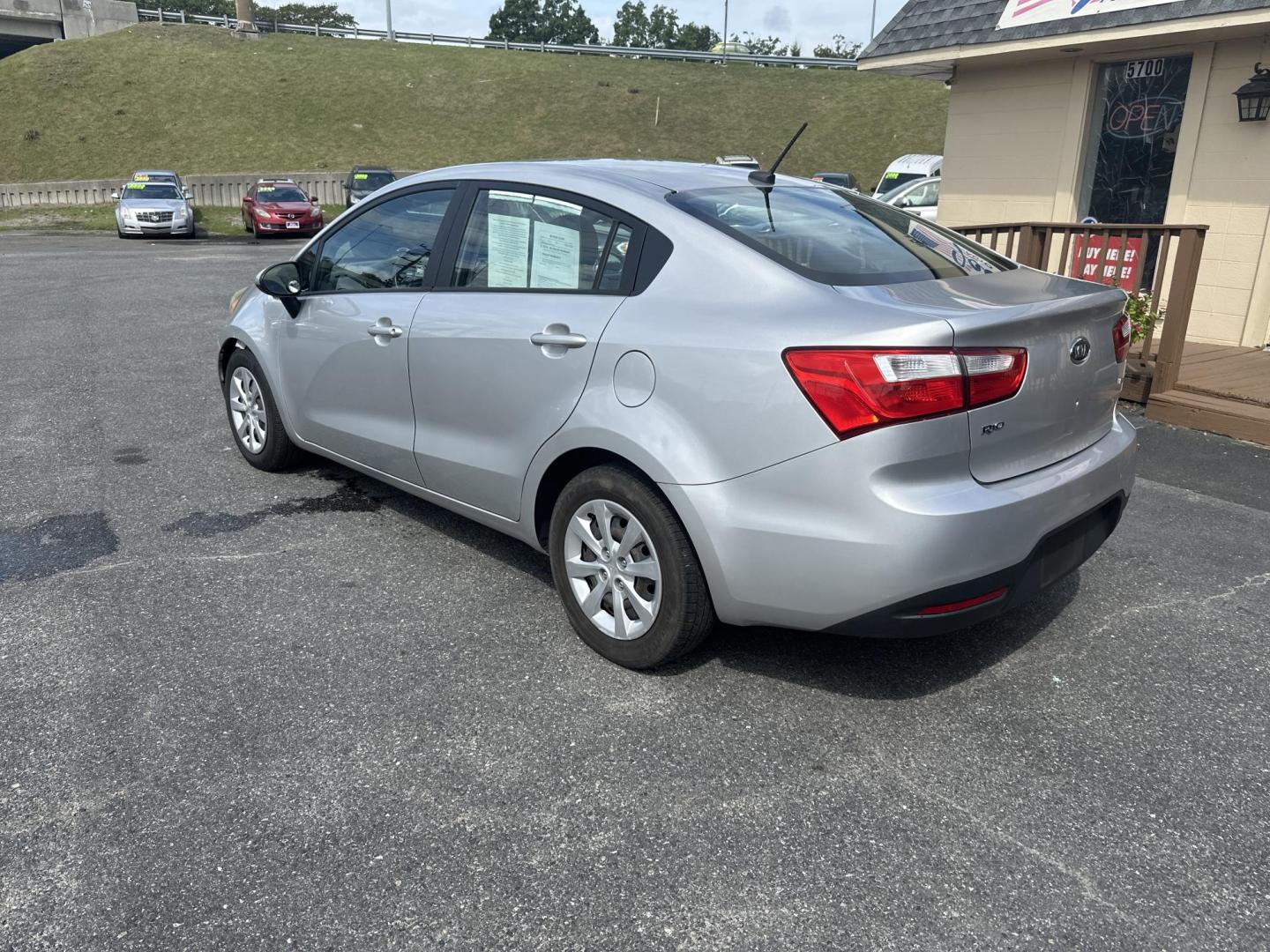 2012 Kia Rio LX (KNADM4A30C6) with an 1.6L L4 DOHC 16V engine, located at 5700 Curlew Drive, Norfolk, VA, 23502, (757) 455-6330, 36.841885, -76.209412 - Photo#1