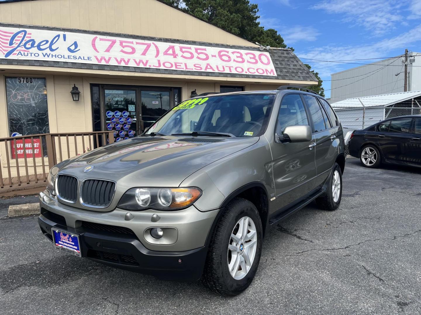 2006 Grey /Brown BMW X5 3.0i (5UXFA13516L) with an 3.0L L6 DOHC 24V engine, Automatic transmission, located at 5700 Curlew Drive, Norfolk, VA, 23502, (757) 455-6330, 36.841885, -76.209412 - $9999 Sale Price $3999 down no credit check financing 29.99% APR 34 - $240 bi weekly payments 1 - Final Payment of $82.33 $249 Processing Fee $6777.45 Amount Financed $1464.88 Finance Charges *NO SERVICE CONTRACT INCLUDED OR OFFERED AT THESE FIGURES* - Photo#3