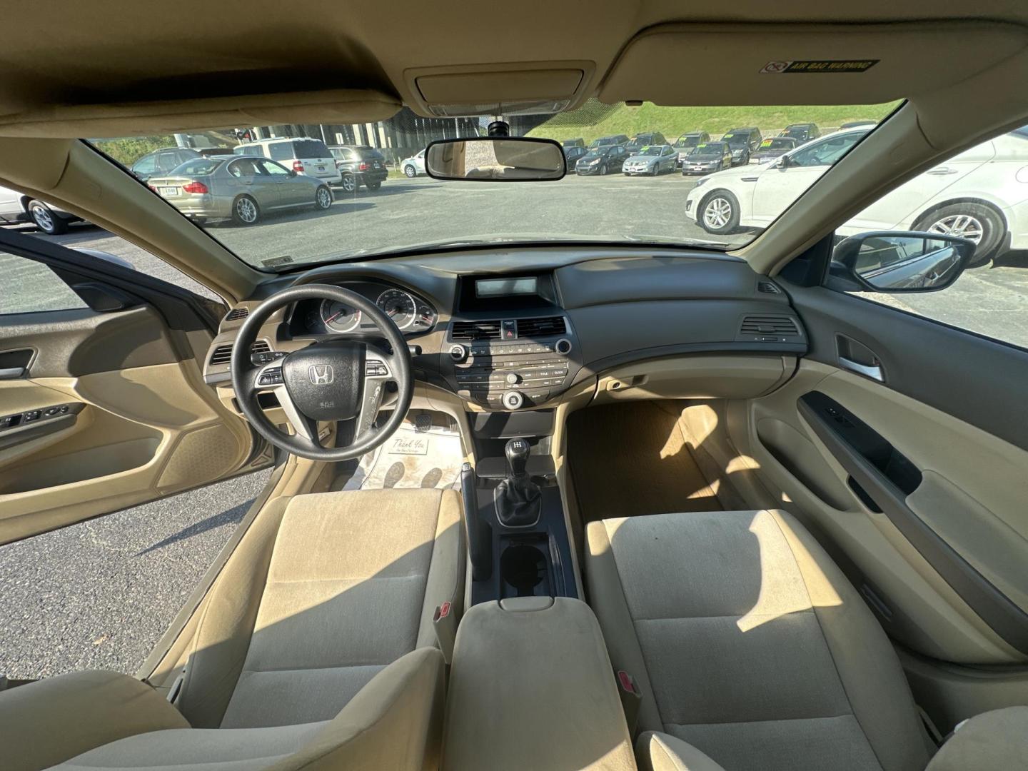 2008 Gold Honda Accord LX Sedan (1HGCP25308A) with an 2.4L L4 DOHC 16V engine, 5-Speed Manual Overdrive transmission, located at 5700 Curlew Drive, Norfolk, VA, 23502, (757) 455-6330, 36.841885, -76.209412 - Photo#6