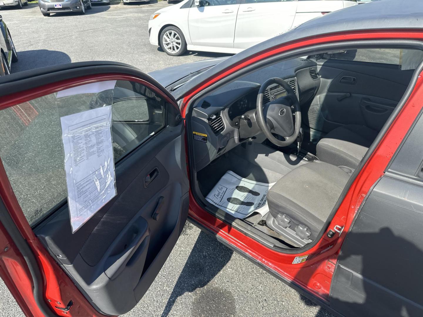 2008 Black Kia Rio Base (KNADE123986) with an 1.6L L4 DOHC 16V engine, 5-Speed Manual Overdrive transmission, located at 5700 Curlew Drive, Norfolk, VA, 23502, (757) 455-6330, 36.841885, -76.209412 - Photo#5