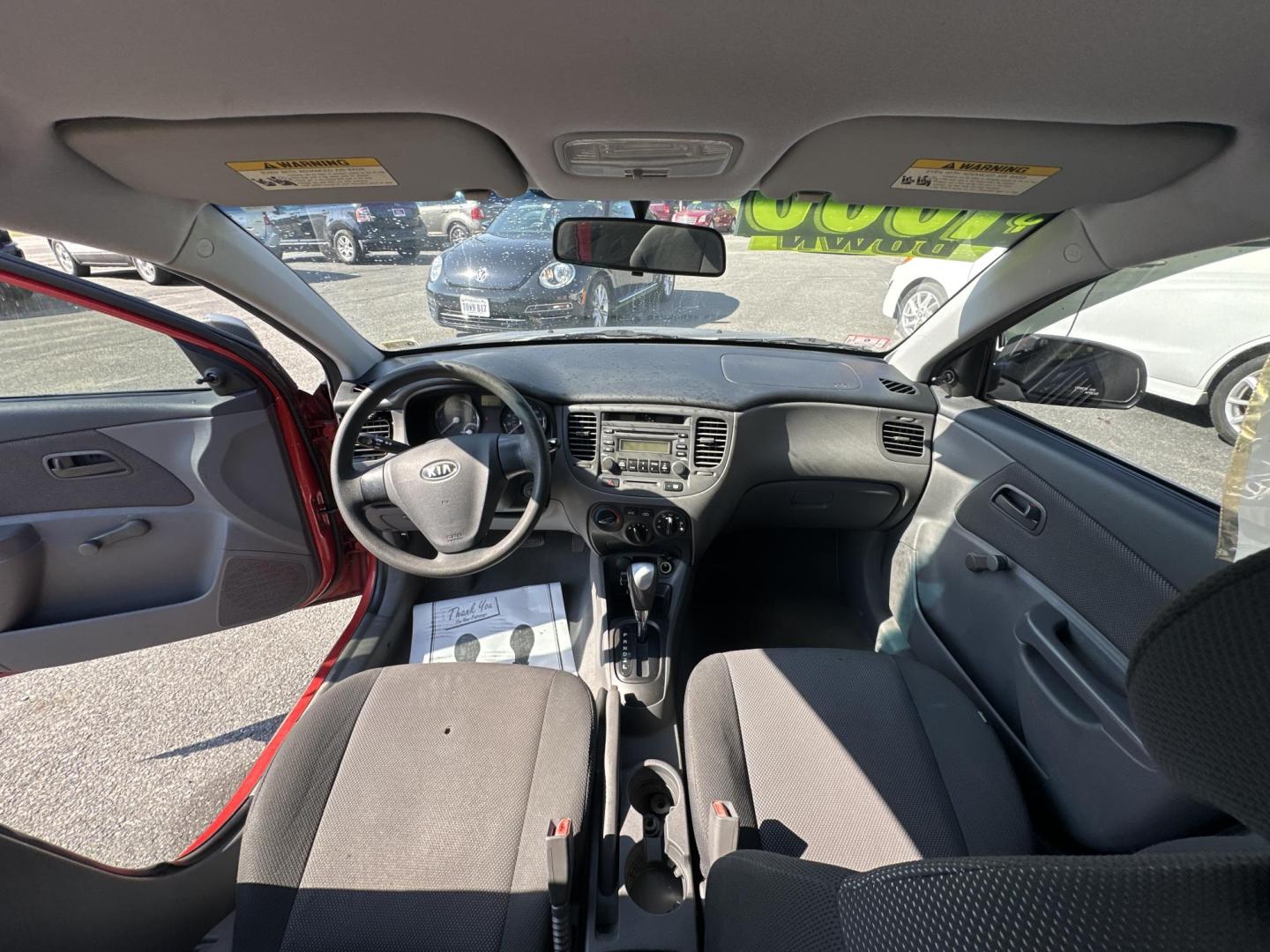 2008 Black Kia Rio Base (KNADE123986) with an 1.6L L4 DOHC 16V engine, 5-Speed Manual Overdrive transmission, located at 5700 Curlew Drive, Norfolk, VA, 23502, (757) 455-6330, 36.841885, -76.209412 - Photo#6