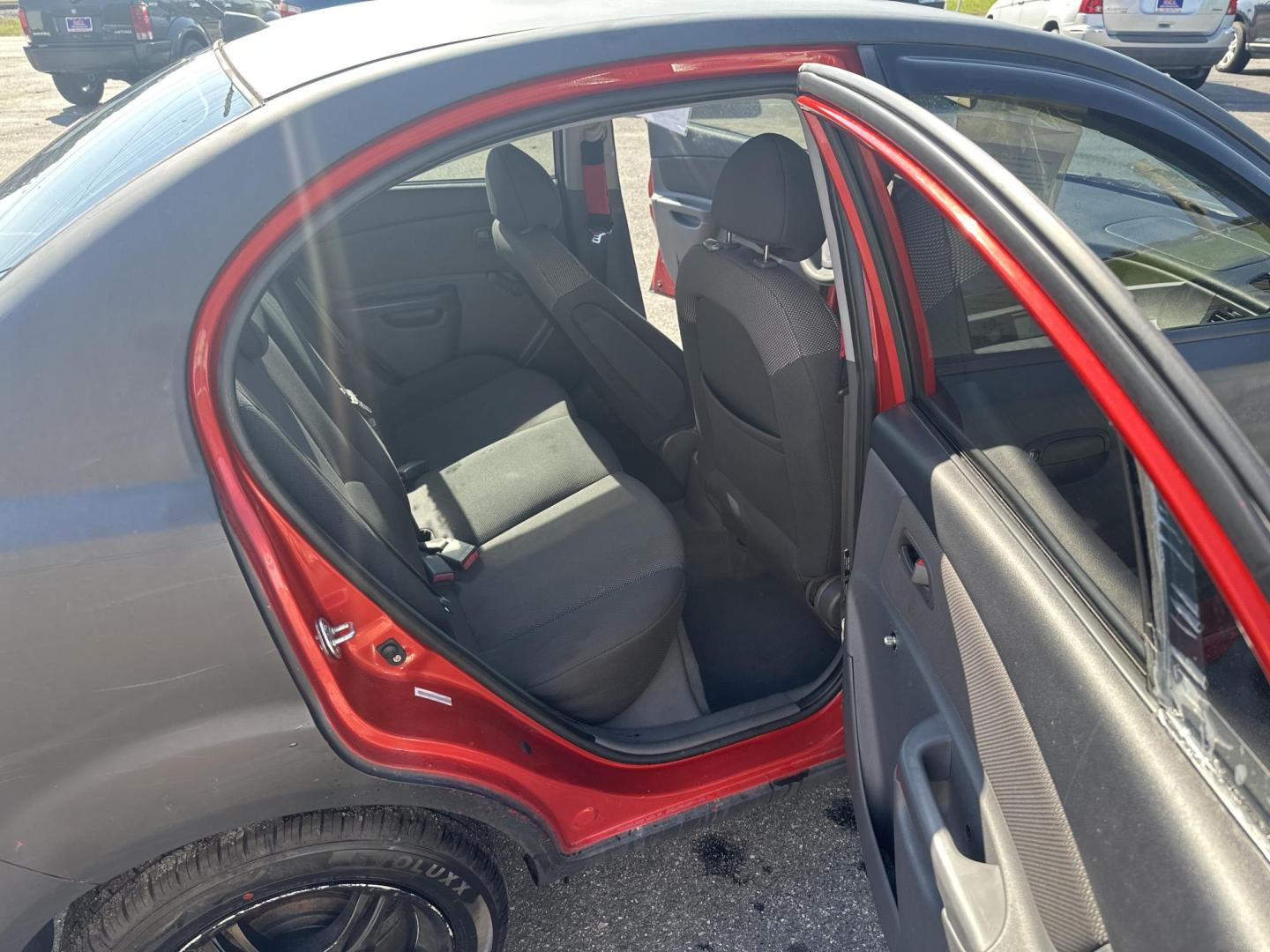 2008 Black Kia Rio Base (KNADE123986) with an 1.6L L4 DOHC 16V engine, 5-Speed Manual Overdrive transmission, located at 5700 Curlew Drive, Norfolk, VA, 23502, (757) 455-6330, 36.841885, -76.209412 - Photo#7