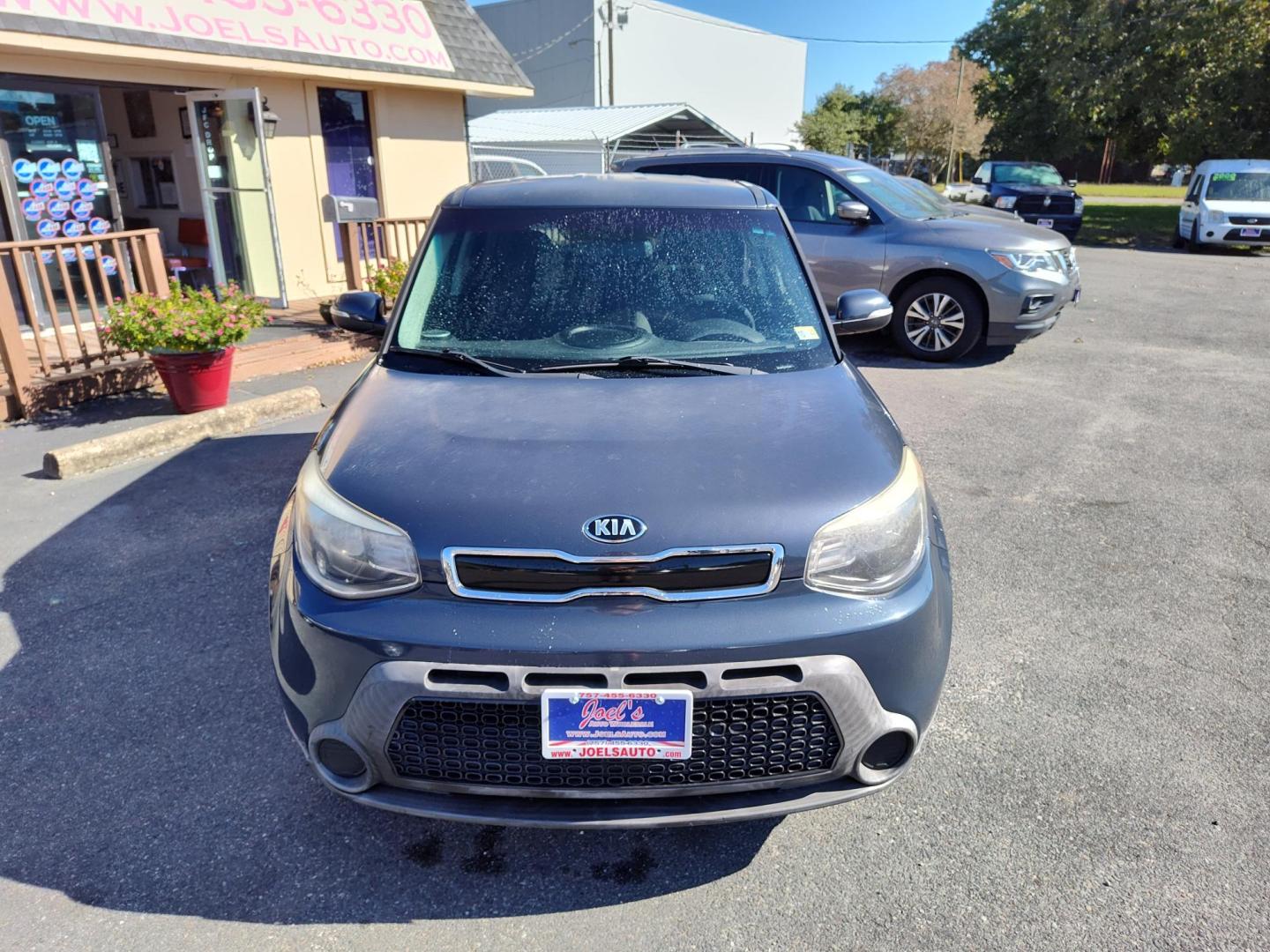 2014 Blue Kia Soul + (KNDJP3A52E7) with an 2.0L L4 DOHC 16V engine, 6-Speed Automatic transmission, located at 5700 Curlew Drive, Norfolk, VA, 23502, (757) 455-6330, 36.841885, -76.209412 - Photo#3