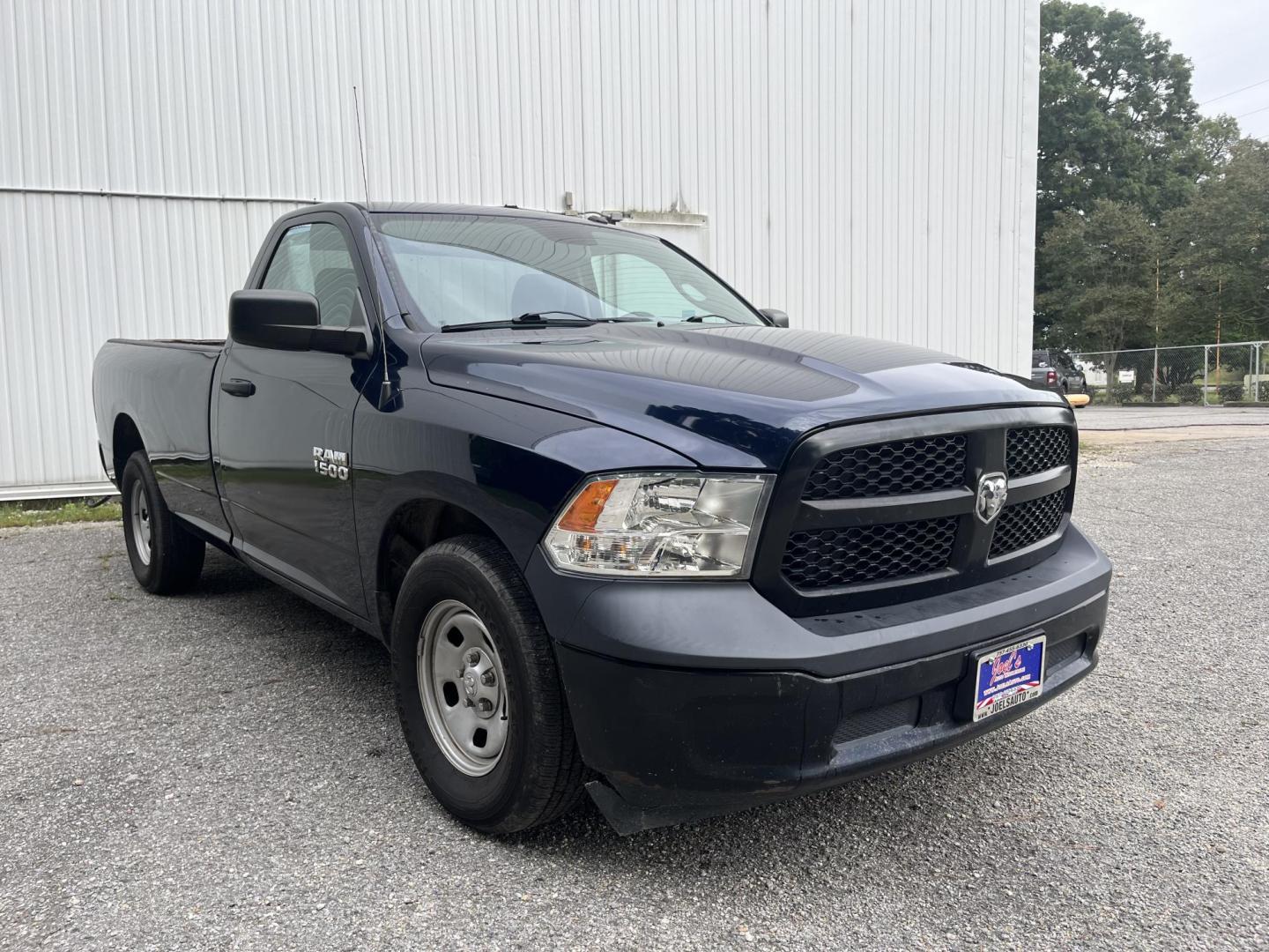 2014 Blue /Gray RAM 1500 Tradesman Regular Cab LWB 2WD (3C6JR6DG1EG) with an 3.6L V6 DOHC 24V FFV engine, 6-Speed Automatic transmission, located at 5700 Curlew Drive, Norfolk, VA, 23502, (757) 455-6330, 36.841885, -76.209412 - NO IN HOUSE FINANCING AVAILABLE Great condition no mechanical issues! Fresh oil and new state inspection READY FOR A NEW OWNER - Photo#0