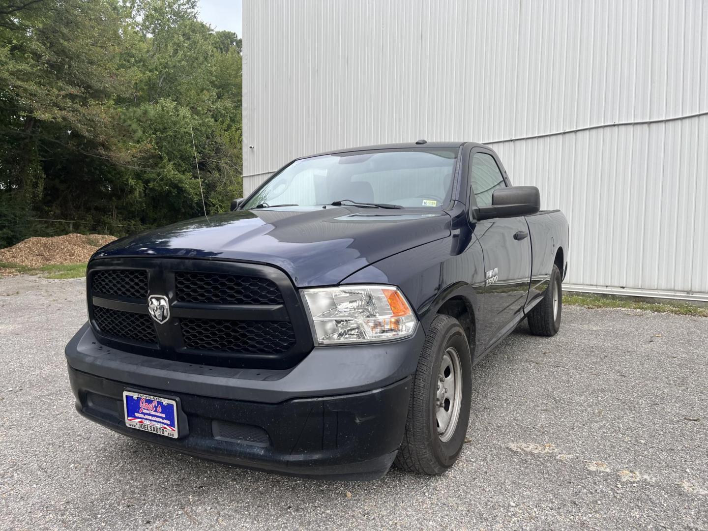 2014 Blue /Gray RAM 1500 Tradesman Regular Cab LWB 2WD (3C6JR6DG1EG) with an 3.6L V6 DOHC 24V FFV engine, 6-Speed Automatic transmission, located at 5700 Curlew Drive, Norfolk, VA, 23502, (757) 455-6330, 36.841885, -76.209412 - NO IN HOUSE FINANCING AVAILABLE Great condition no mechanical issues! Fresh oil and new state inspection READY FOR A NEW OWNER - Photo#4