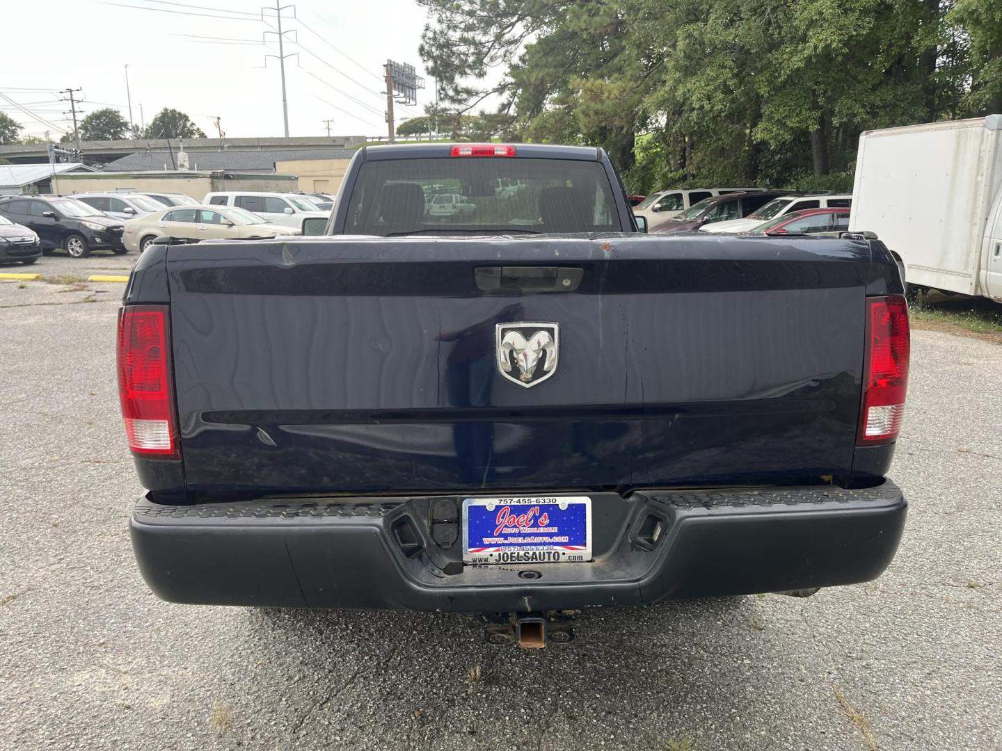 2014 Blue /Gray RAM 1500 Tradesman Regular Cab LWB 2WD (3C6JR6DG1EG) with an 3.6L V6 DOHC 24V FFV engine, 6-Speed Automatic transmission, located at 5700 Curlew Drive, Norfolk, VA, 23502, (757) 455-6330, 36.841885, -76.209412 - NO IN HOUSE FINANCING AVAILABLE Great condition no mechanical issues! Fresh oil and new state inspection READY FOR A NEW OWNER - Photo#5