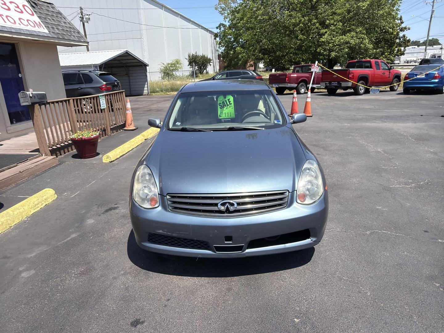 2006 Blue Infiniti G35 Sedan x AWD (JNKCV51F16M) with an 3.5L V6 DOHC 24V engine, 5-Speed Automatic Overdrive transmission, located at 5700 Curlew Drive, Norfolk, VA, 23502, (757) 455-6330, 36.841885, -76.209412 - Photo#4