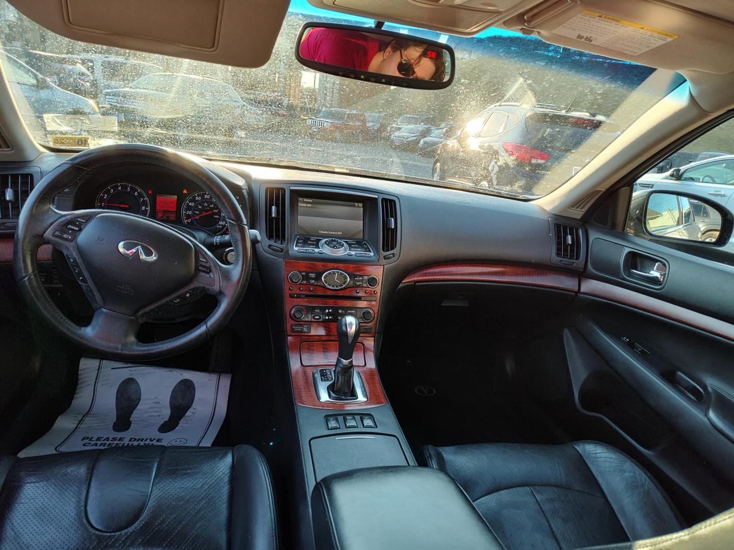 2007 Silver Infiniti G35 x AWD (JNKBV61F07M) with an 3.5L V6 DOHC 24V engine, 5-Speed Automatic Overdrive transmission, located at 5700 Curlew Drive, Norfolk, VA, 23502, (757) 455-6330, 36.841885, -76.209412 - Photo#9