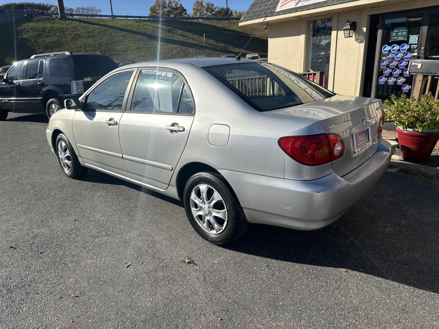 2003 Silver Toyota Corolla CE (2T1BR38E53C) with an 1.8L L4 DOHC 16V engine, located at 5700 Curlew Drive, Norfolk, VA, 23502, (757) 455-6330, 36.841885, -76.209412 - Photo#1