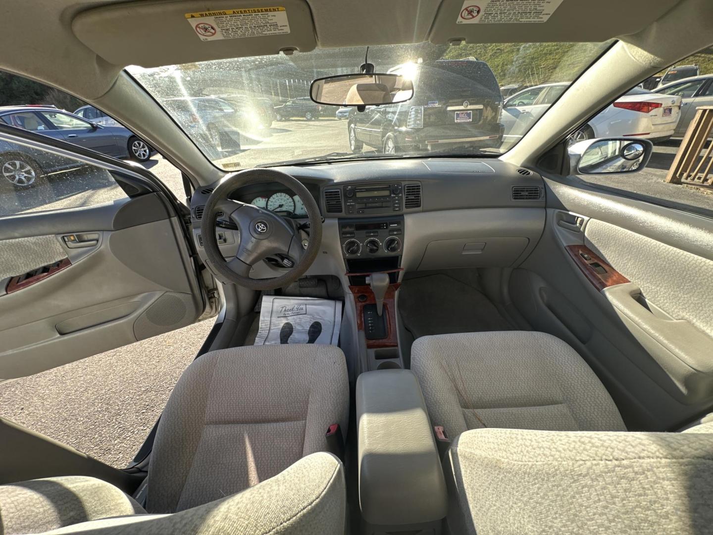 2003 Silver Toyota Corolla CE (2T1BR38E53C) with an 1.8L L4 DOHC 16V engine, located at 5700 Curlew Drive, Norfolk, VA, 23502, (757) 455-6330, 36.841885, -76.209412 - Photo#6