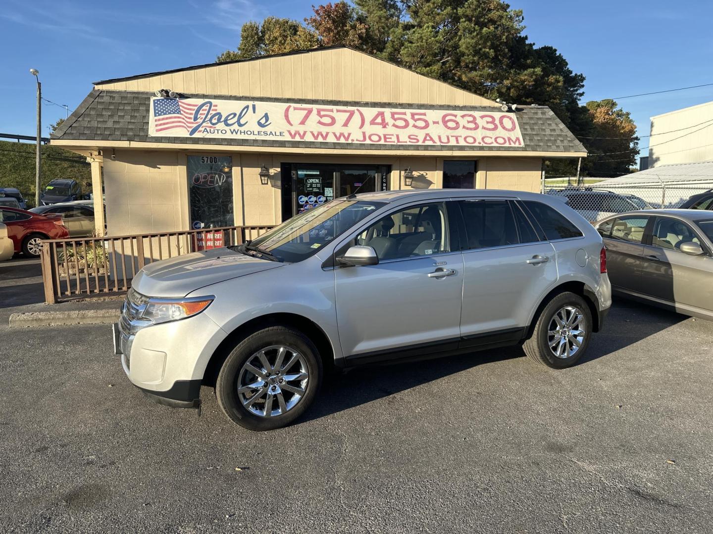 2013 Ford Edge Limited FWD (2FMDK3KC7DB) with an 3.5L V6 DOHC 24V engine, 6-Speed Automatic transmission, located at 5700 Curlew Drive, Norfolk, VA, 23502, (757) 455-6330, 36.841885, -76.209412 - Photo#0