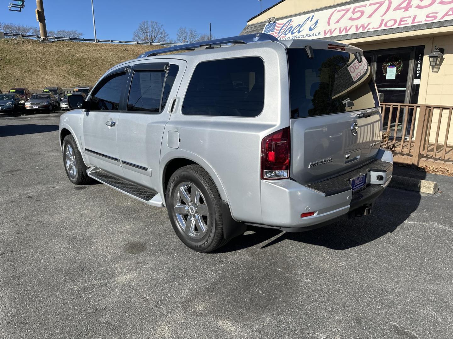 2011 Silver Nissan Armada SL 4WD (5N1AA0NC9BN) with an 5.6L V8 DOHC 32V engine, 5-Speed Automatic transmission, located at 5700 Curlew Drive, Norfolk, VA, 23502, (757) 455-6330, 36.841885, -76.209412 - Photo#1