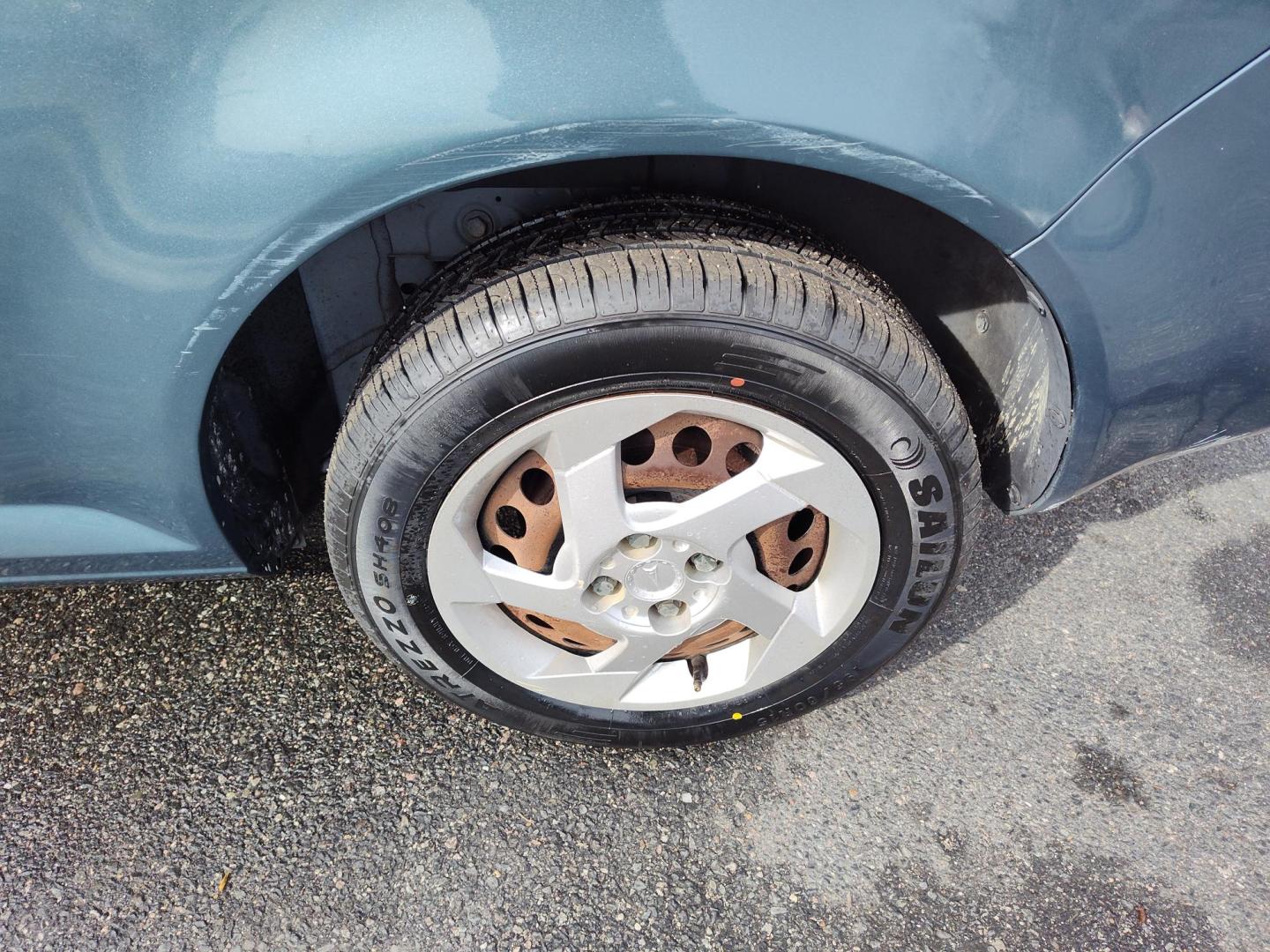 2007 Blue Pontiac G5 Coupe (1G2AL15FX77) with an 2.2L L4 DOHC 16V engine, located at 5700 Curlew Drive, Norfolk, VA, 23502, (757) 455-6330, 36.841885, -76.209412 - Photo#9