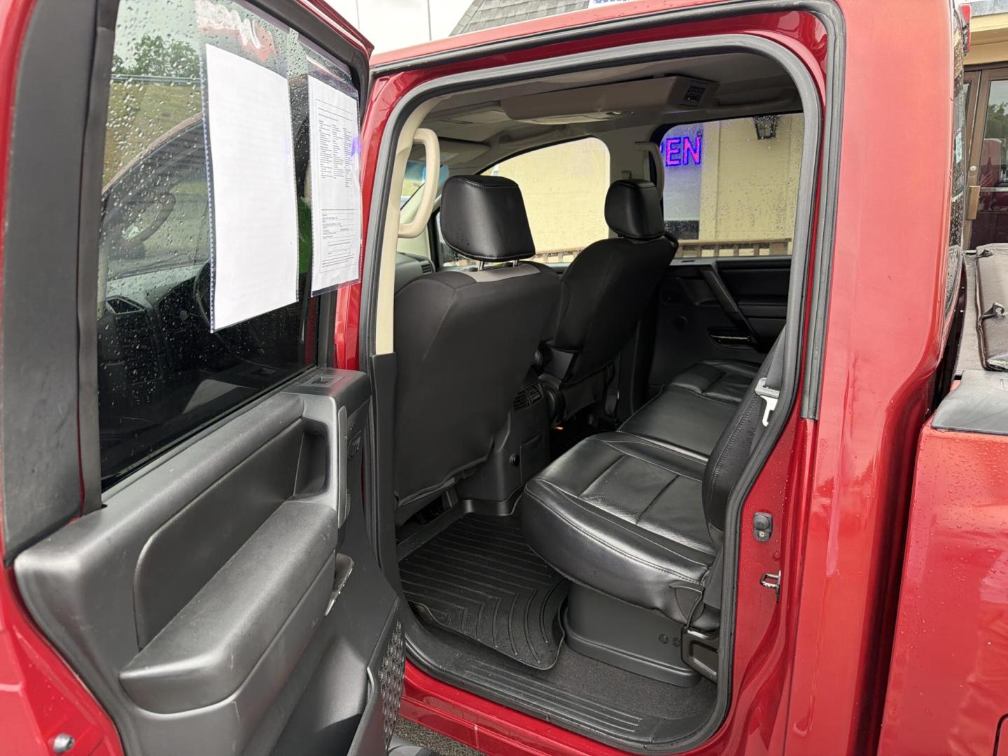 2008 Burgundy Nissan Titan LE Crew Cab 4WD SWB (1N6BA07C48N) with an 5.6L V8 DOHC 32V FFV engine, 5-Speed Automatic transmission, located at 5700 Curlew Drive, Norfolk, VA, 23502, (757) 455-6330, 36.841885, -76.209412 - Photo#8
