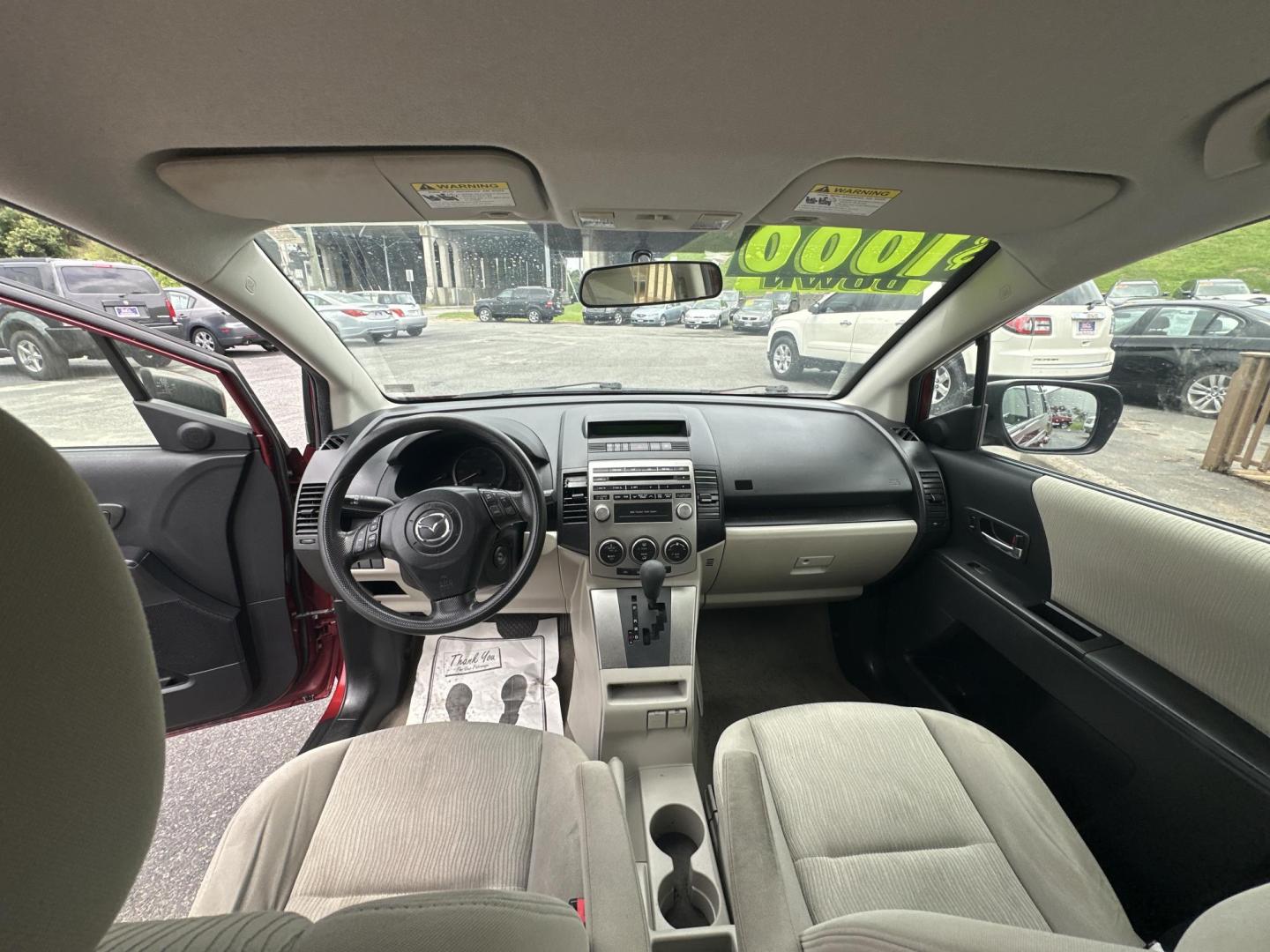 2010 Red Mazda MAZDA5 Grand Touring (JM1CR2W32A0) with an 2.3L L4 DOHC 16V engine, located at 5700 Curlew Drive, Norfolk, VA, 23502, (757) 455-6330, 36.841885, -76.209412 - Photo#6