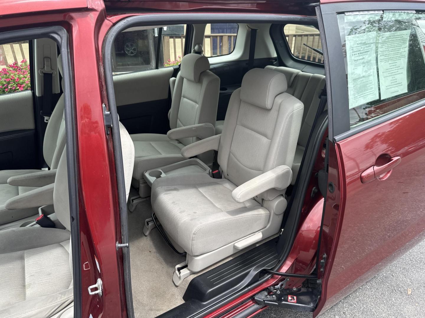2010 Red Mazda MAZDA5 Grand Touring (JM1CR2W32A0) with an 2.3L L4 DOHC 16V engine, located at 5700 Curlew Drive, Norfolk, VA, 23502, (757) 455-6330, 36.841885, -76.209412 - Photo#7