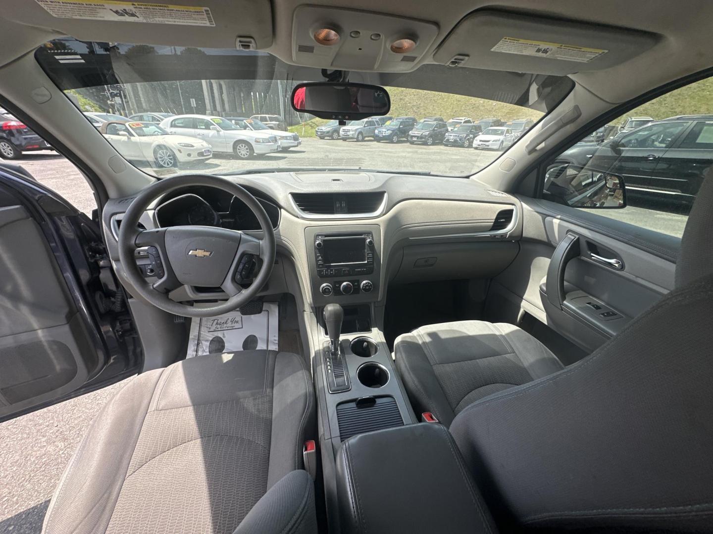 2013 Blue Chevrolet Traverse LS FWD w/PDC (1GNKRFED1DJ) with an 3.6L V6 DOHC 24V engine, 6-Speed Automatic transmission, located at 5700 Curlew Drive, Norfolk, VA, 23502, (757) 455-6330, 36.841885, -76.209412 - Photo#7
