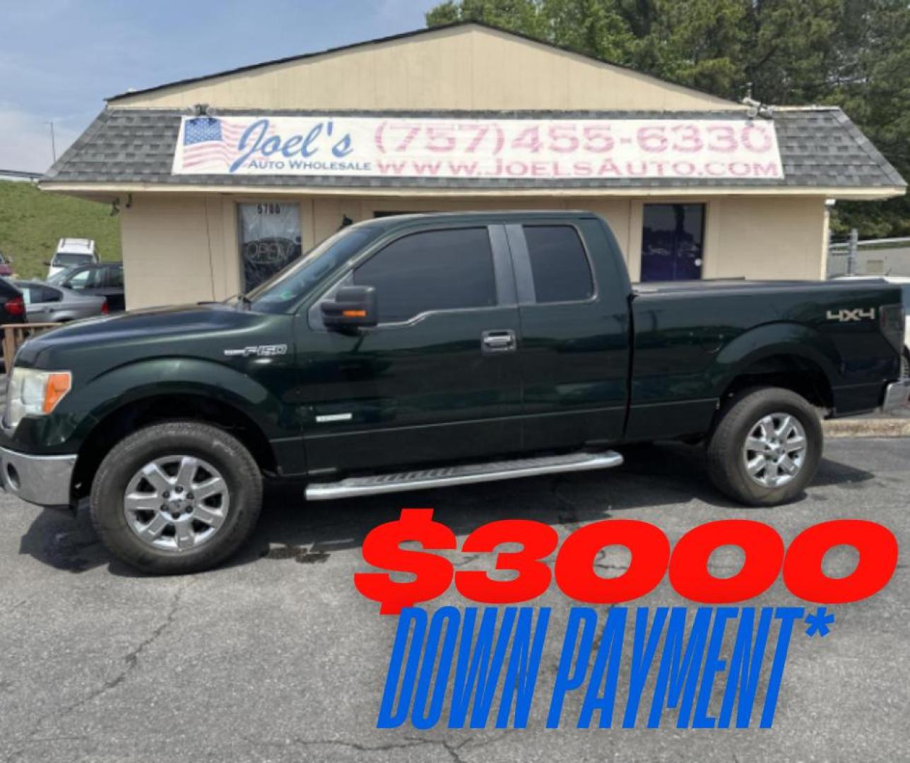 2013 Ford F-150 XLT SuperCab 6.5-ft. Bed 4WD (1FTFX1ET8DF) with an 3.5L V6 TURBO engine, 6-Speed Automatic transmission, located at 5700 Curlew Drive, Norfolk, VA, 23502, (757) 455-6330, 36.841885, -76.209412 - Photo#0