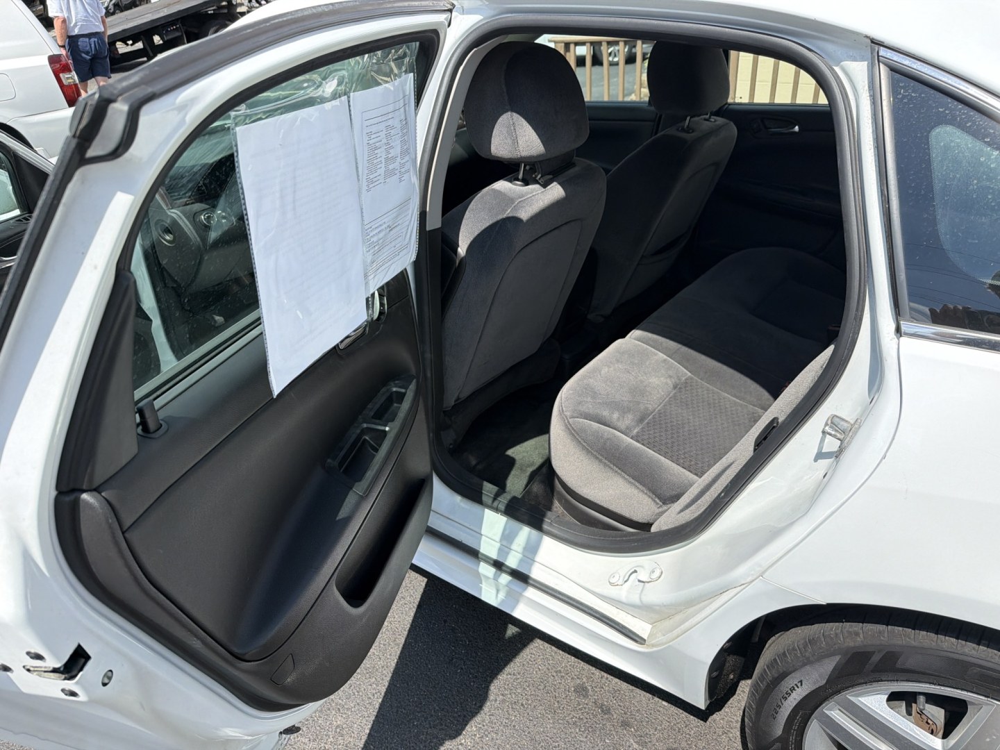 2012 white Chevrolet Impala LT (Fleet) (2G1WG5E31C1) with an 3.6L V6 DOHC 16V FFV engine, 6-Speed Automatic transmission, located at 5700 Curlew Drive, Norfolk, VA, 23502, (757) 455-6330, 36.841885, -76.209412- Photo#7