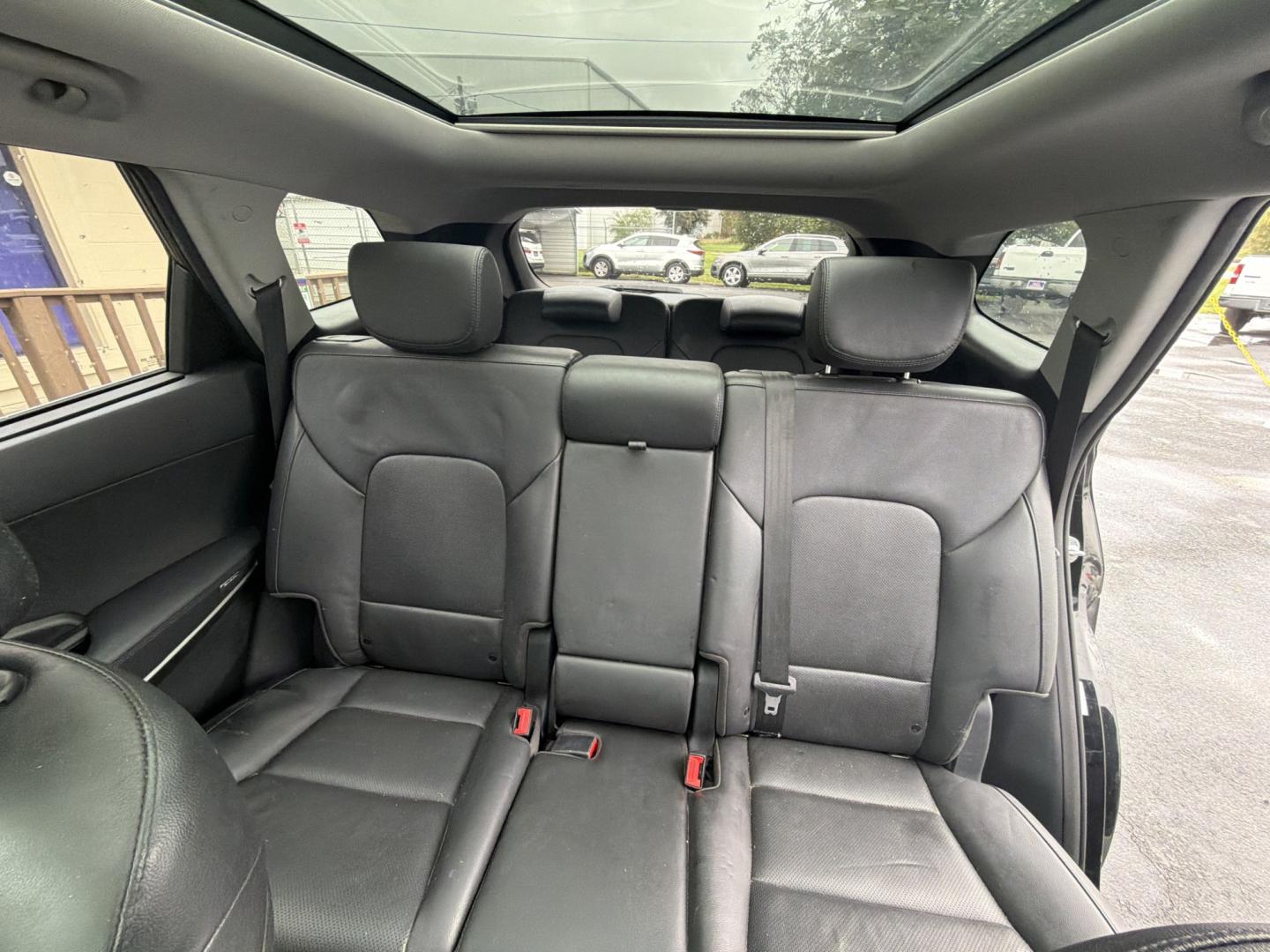 2018 Black Hyundai Santa Fe Ultimate AWD (KM8SRDHF3JU) with an 3.3L V6 DOHC 24V engine, 6A transmission, located at 5700 Curlew Drive, Norfolk, VA, 23502, (757) 455-6330, 36.841885, -76.209412- Photo#8