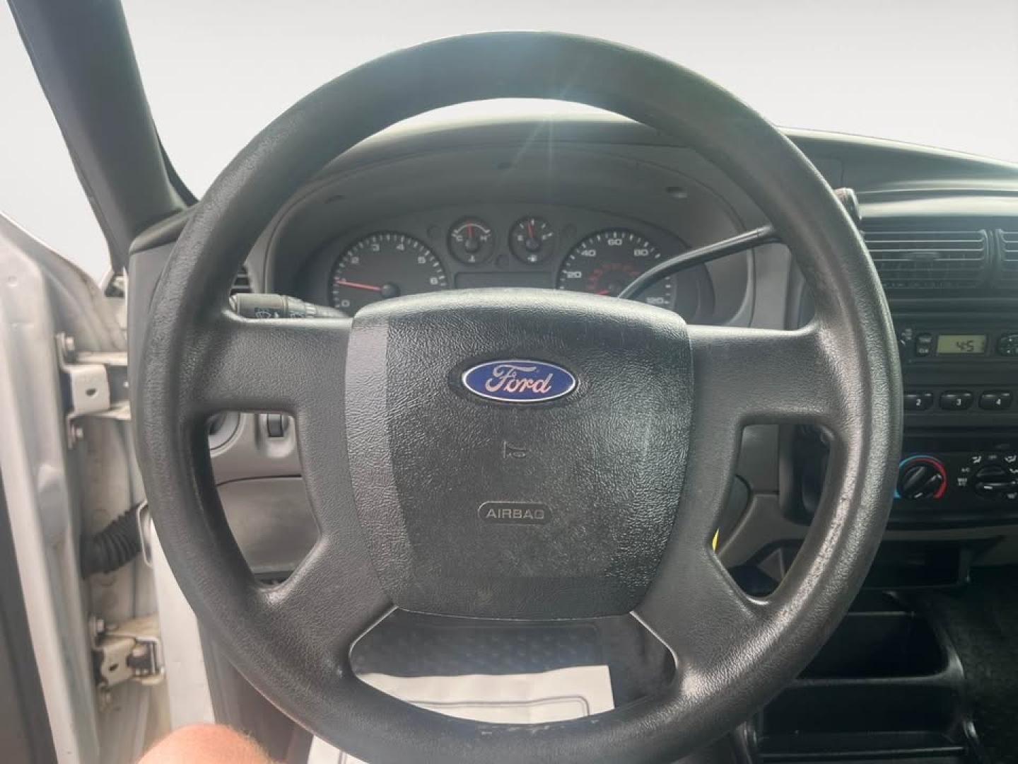 2011 White /Black Ford Ranger XL 2WD (1FTKR1AD6BP) with an 2.3L L4 SOHC 8V engine, 5-Speed Automatic Overdrive transmission, located at 5700 Curlew Drive, Norfolk, VA, 23502, (757) 455-6330, 36.841885, -76.209412 - -New state inspection -No issues -Ready for a new owner -Virginia dealer message for appt - Photo#12
