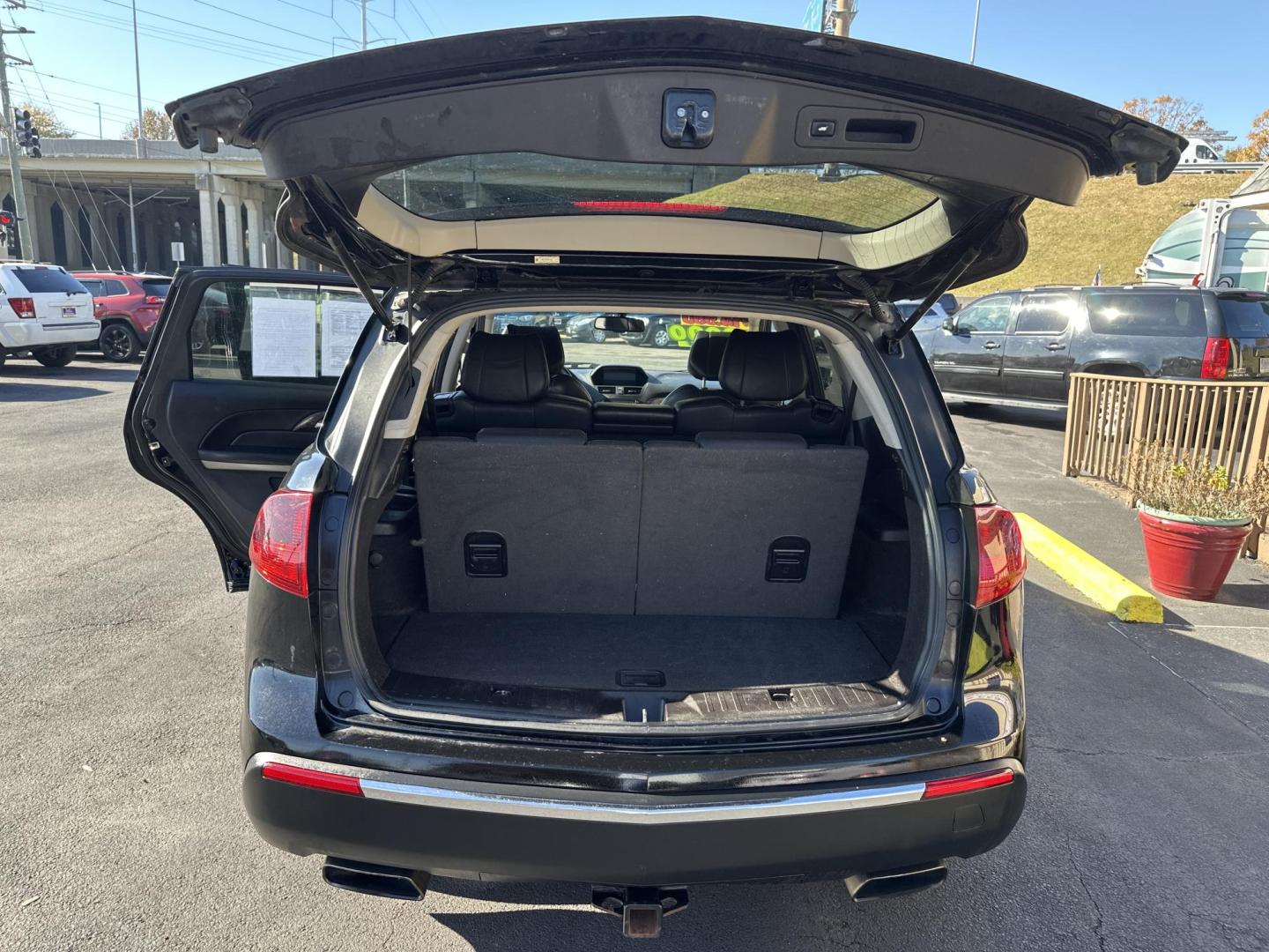 2013 Black Acura MDX 6-Spd AT w/Tech Package (2HNYD2H44DH) with an 3.5L V6 SOHC 24V engine, 6-Speed Automatic transmission, located at 5700 Curlew Drive, Norfolk, VA, 23502, (757) 455-6330, 36.841885, -76.209412 - Photo#13