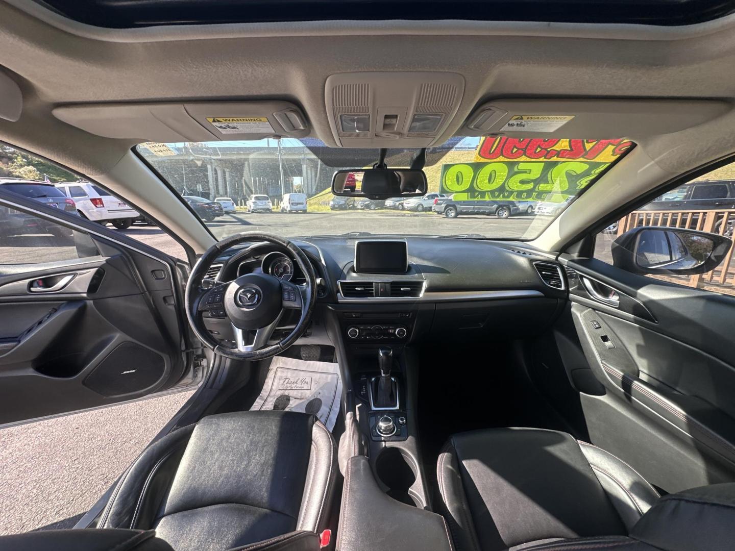 2016 Silver Mazda MAZDA3 s Grand Touring AT 4-Door (JM1BM1W3XG1) with an 2.5L L4 DOHC 16V engine, 6A transmission, located at 5700 Curlew Drive, Norfolk, VA, 23502, (757) 455-6330, 36.841885, -76.209412 - Photo#8