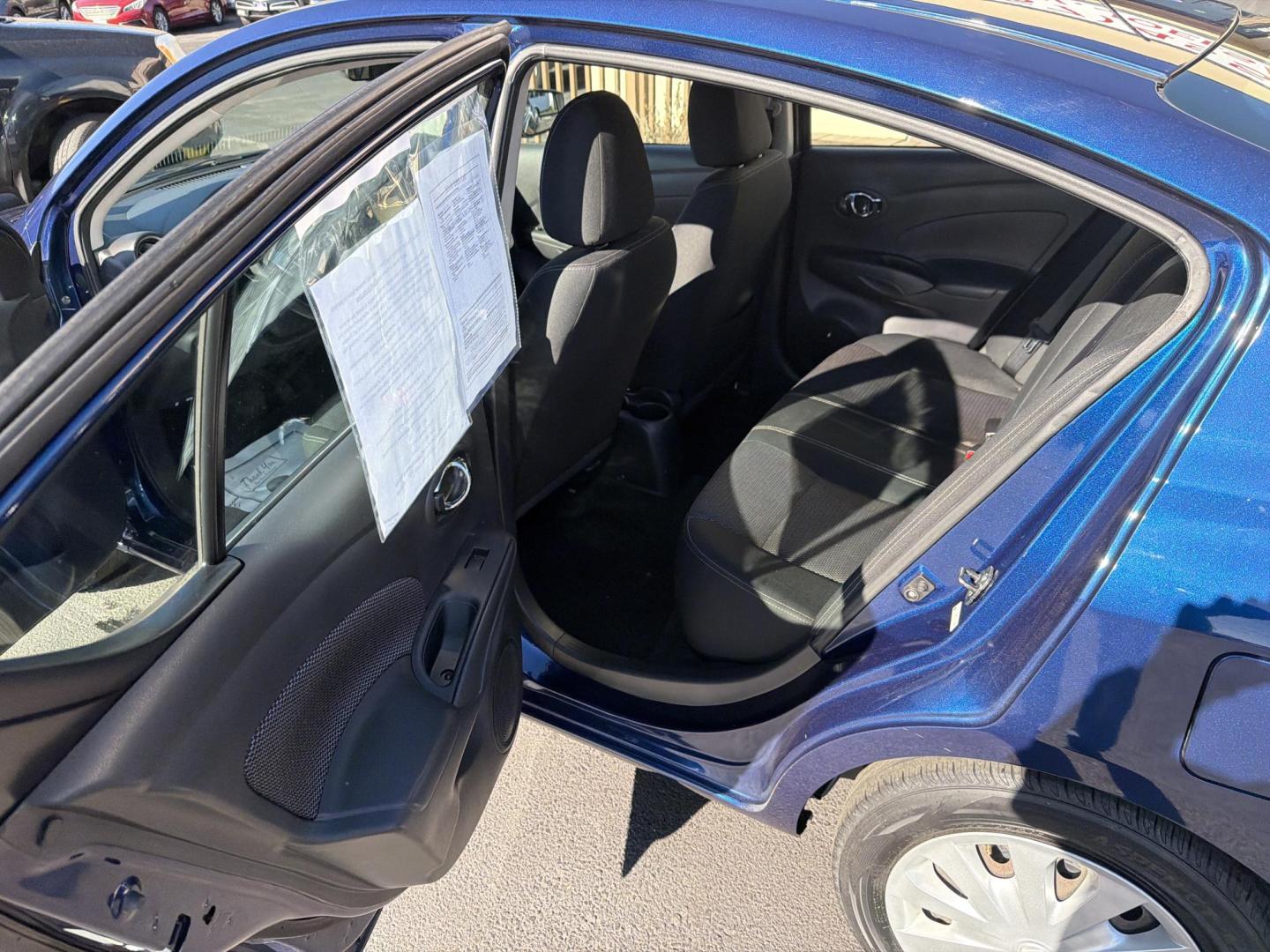 2019 Blue Nissan Versa 1.6 SV Sedan (3N1CN7AP2KL) with an 1.6L L4 DOHC 16V engine, CVT transmission, located at 5700 Curlew Drive, Norfolk, VA, 23502, (757) 455-6330, 36.841885, -76.209412 - Photo#7